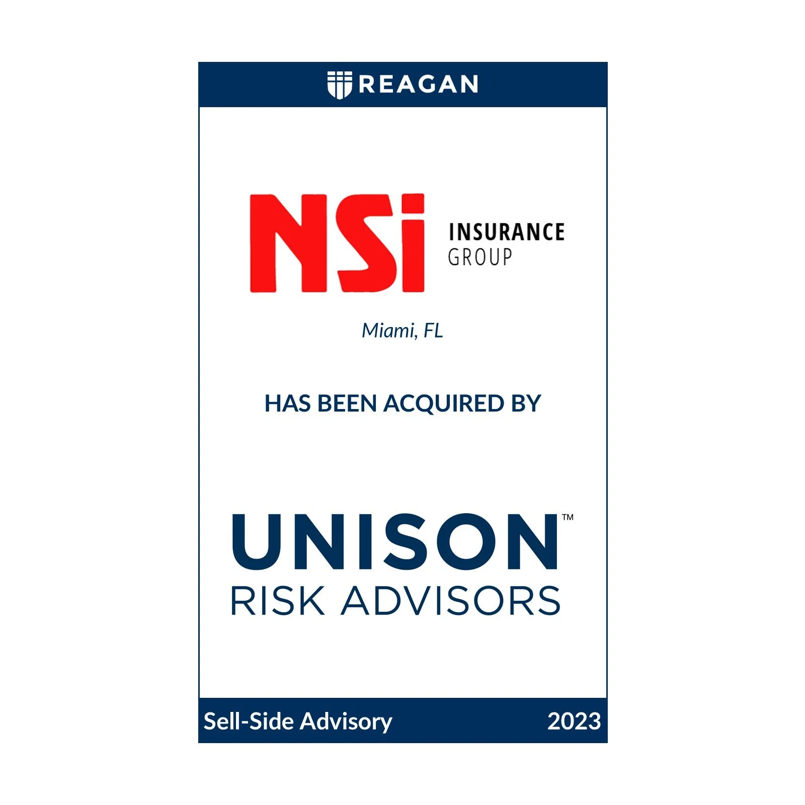 NSI Insurance Group Has Been Acquired by Unison Risk Advisors