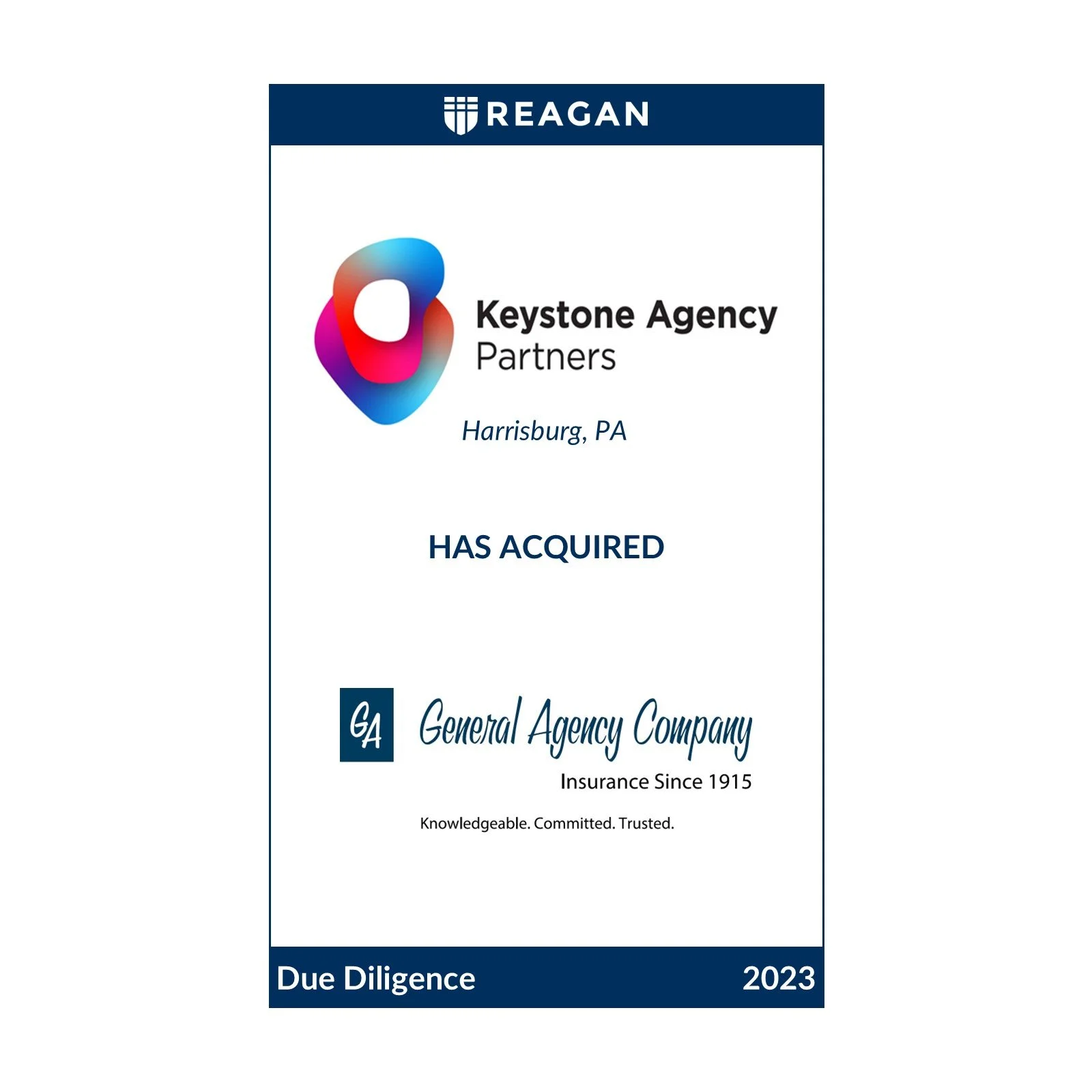 Keystone Agency Partners Has Acquired General Agency Company