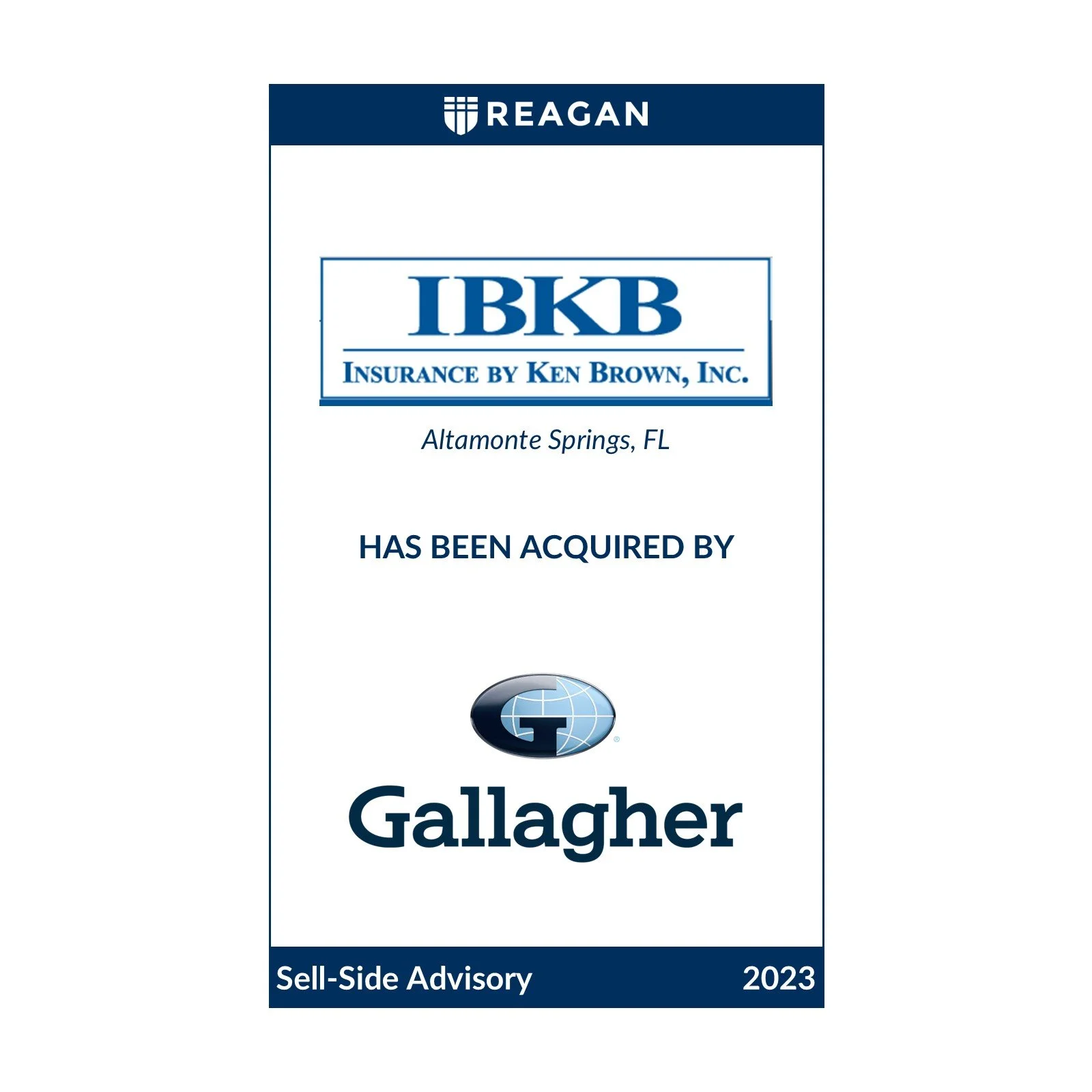 Insurance by Ken Brown Has Been Acquired by Arthur J. Gallagher &amp; Co.