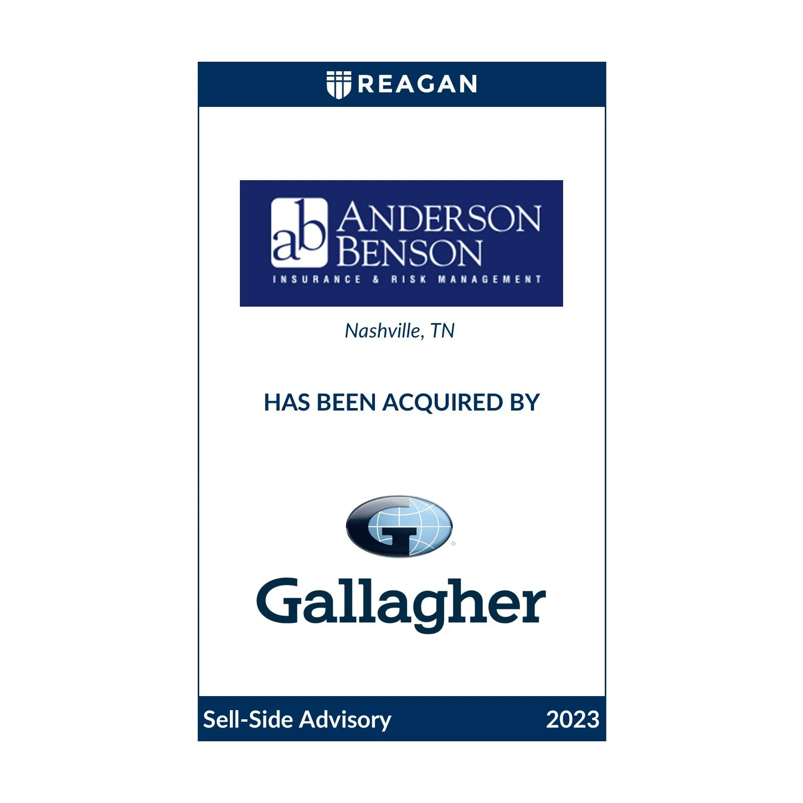 Anderson Benson Insurance Has Been Acquired by Arthur J. Gallagher &amp; Co.