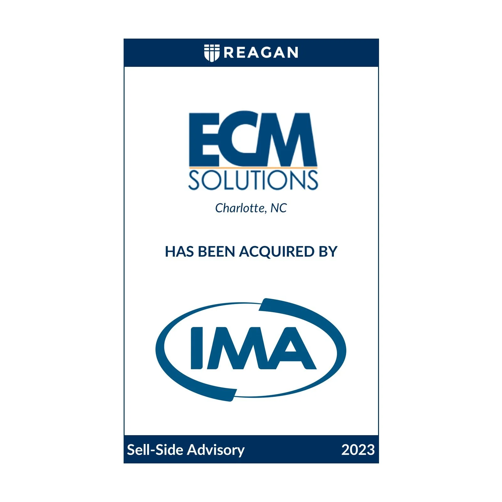 ECM Solutions Has Been Acquired by IMA Financial Group