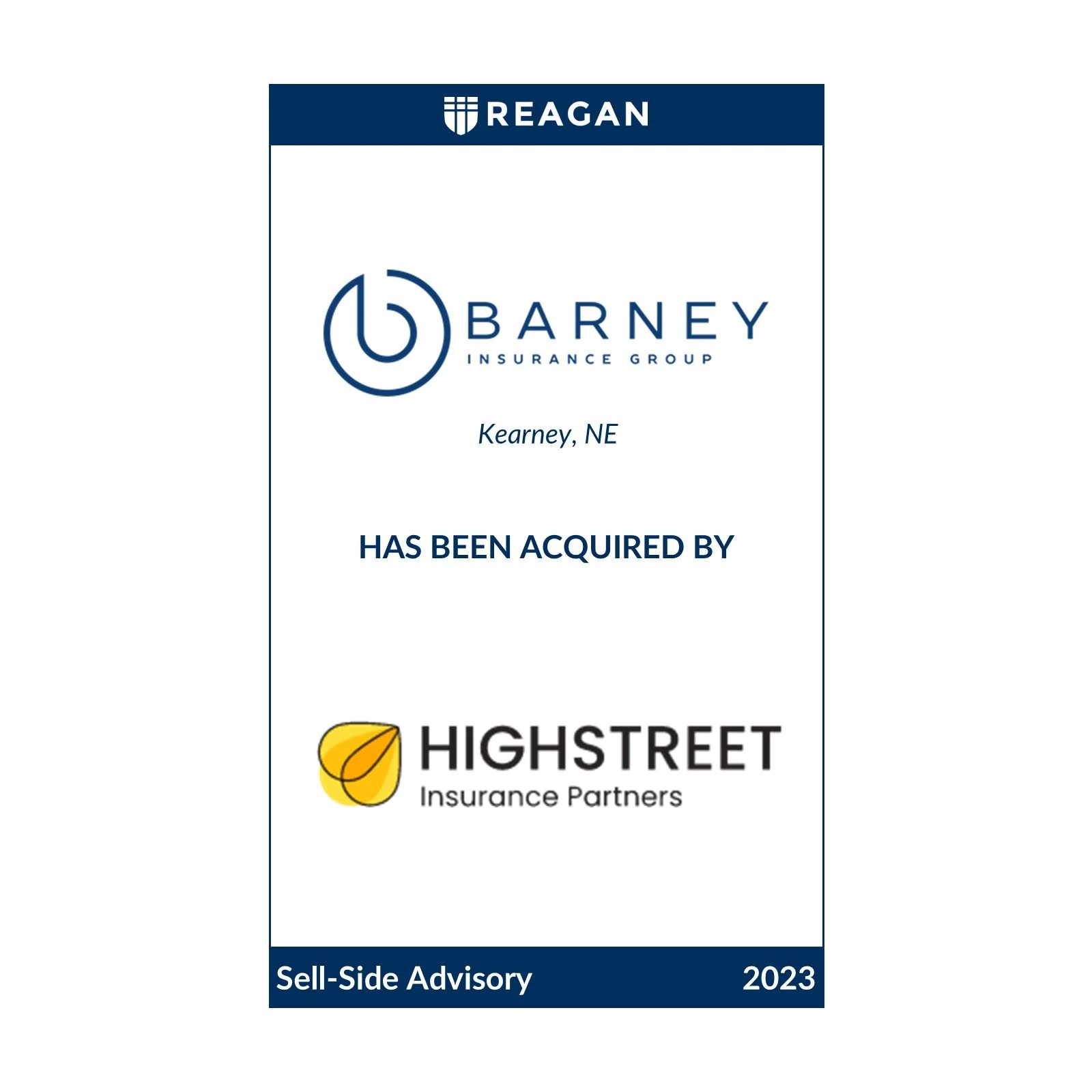Barney Insurance Group Has Been Acquired by Highstreet Insurance Partners
