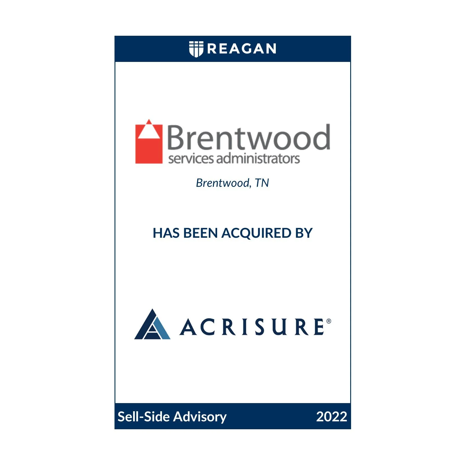 Brentwood Service Administrators Has Been Acquired by Acrisure