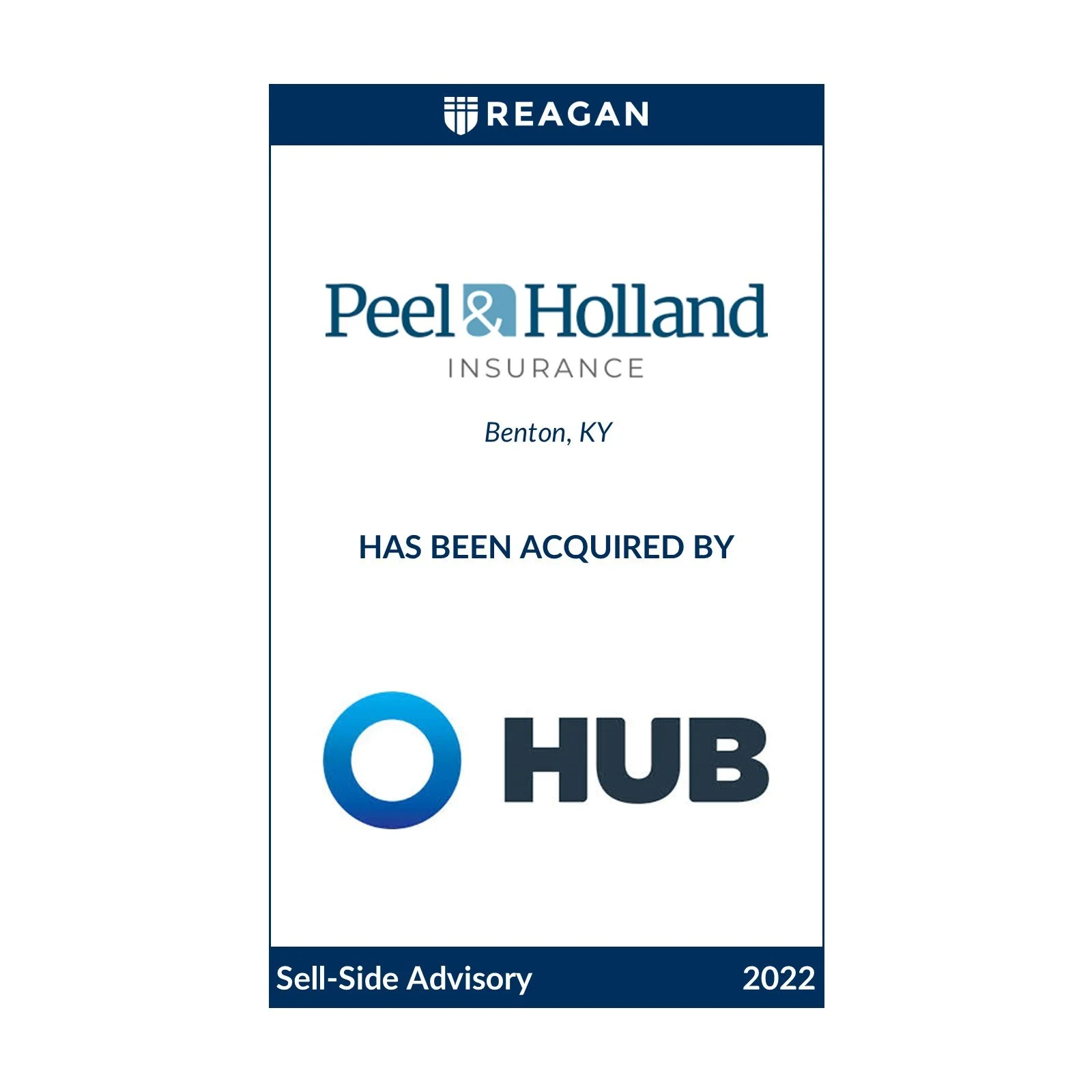 Peel &amp; Holland Insurance Has Been Acquired by HUB International