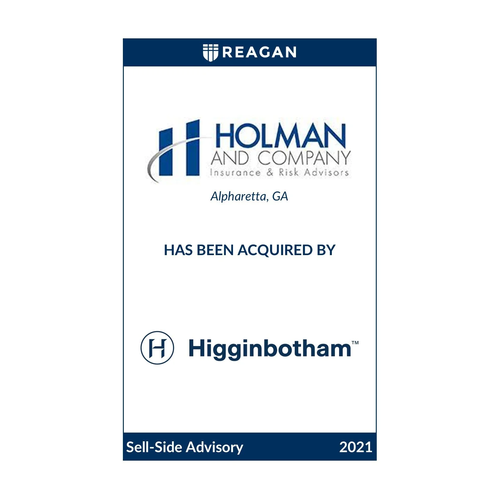 Holman and Company Has Been Acquired by Higginbotham
