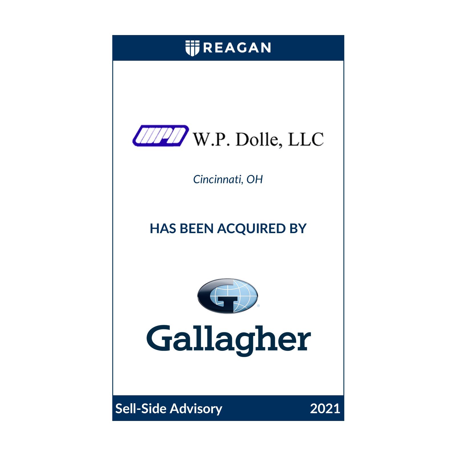 W.P. Dolle Has Been Acquired by Arthur J. Gallagher &amp; Co.