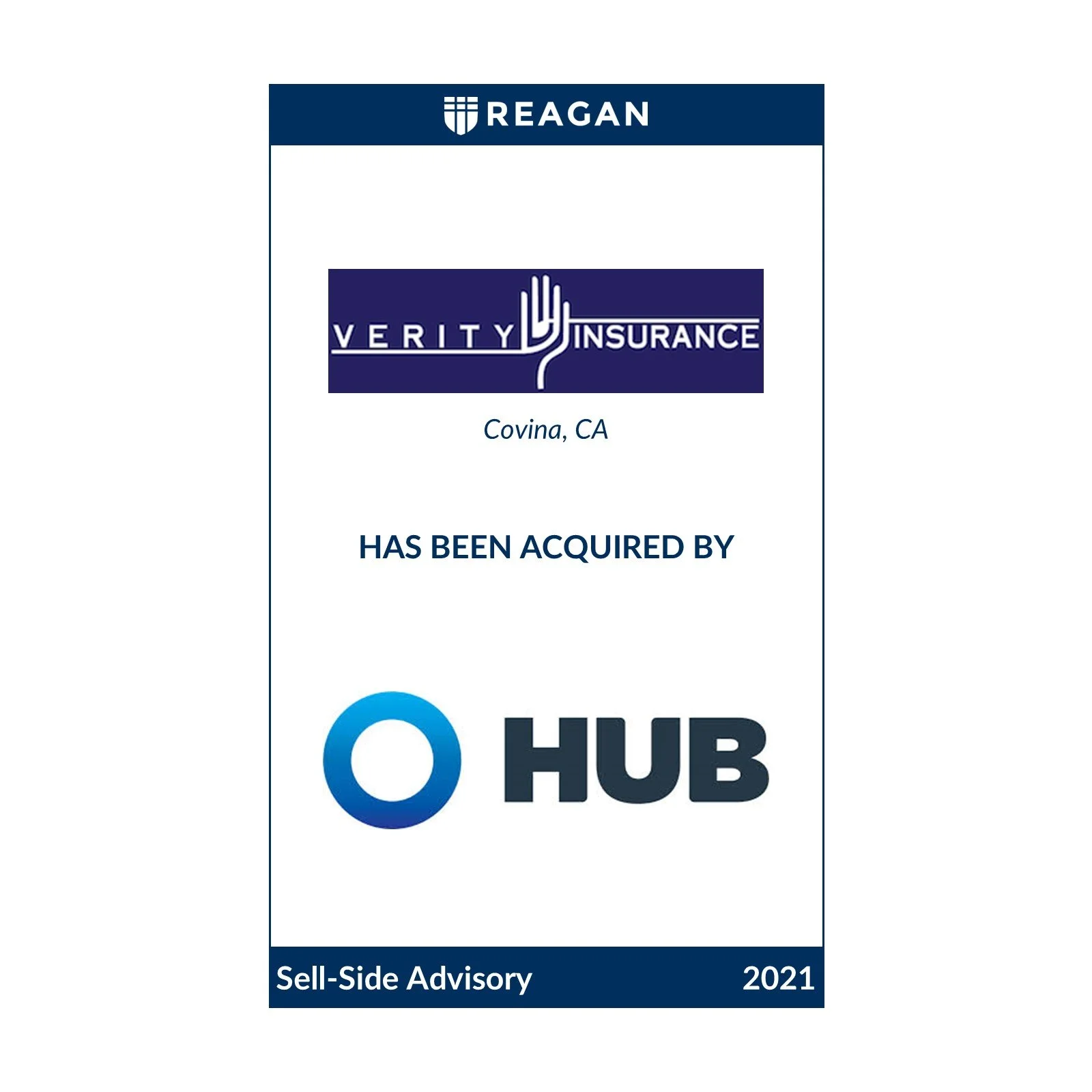 Verity Insurance Services Has Been Acquired by HUB International