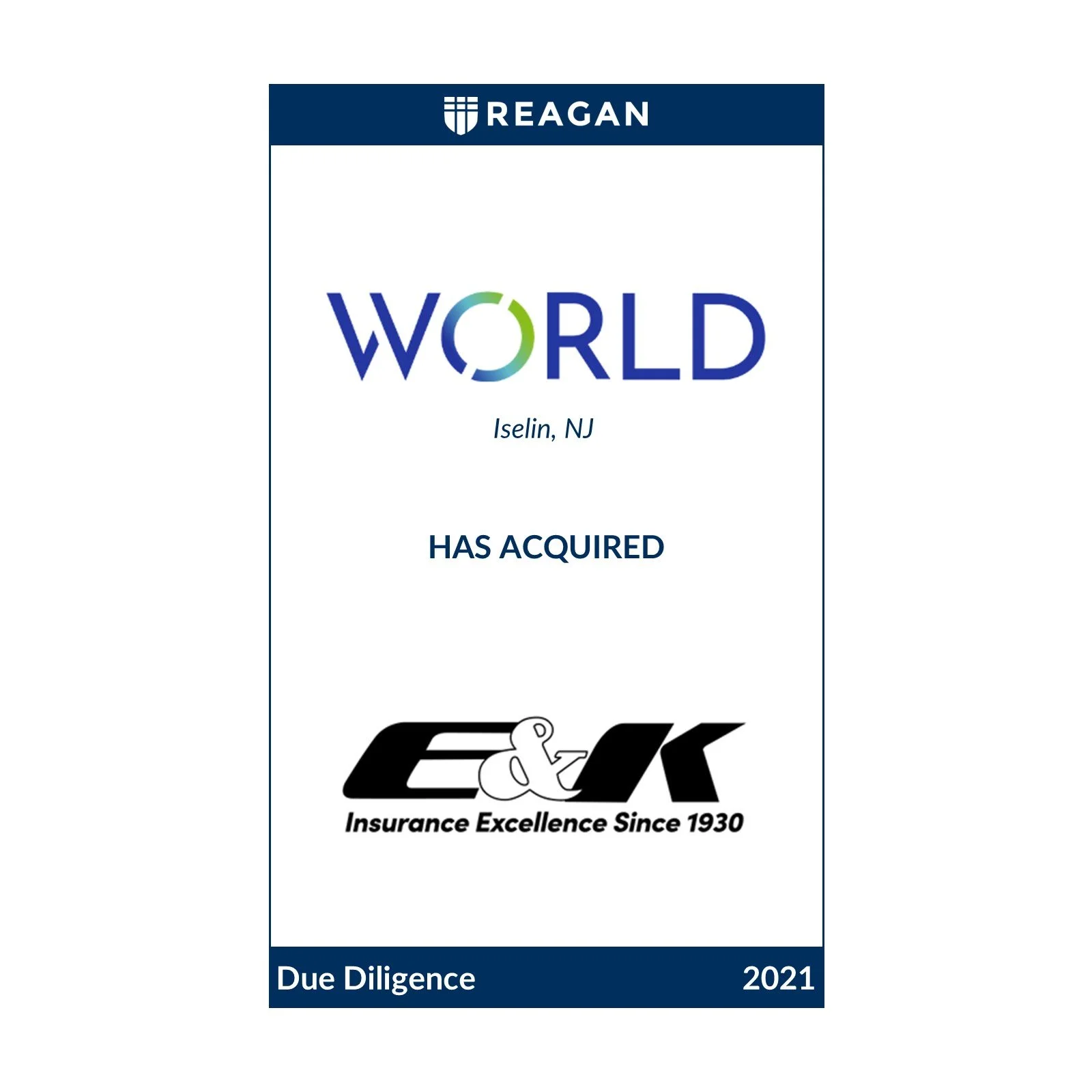 World Insurance Associates Has Acquired E&amp;K Insurance Group