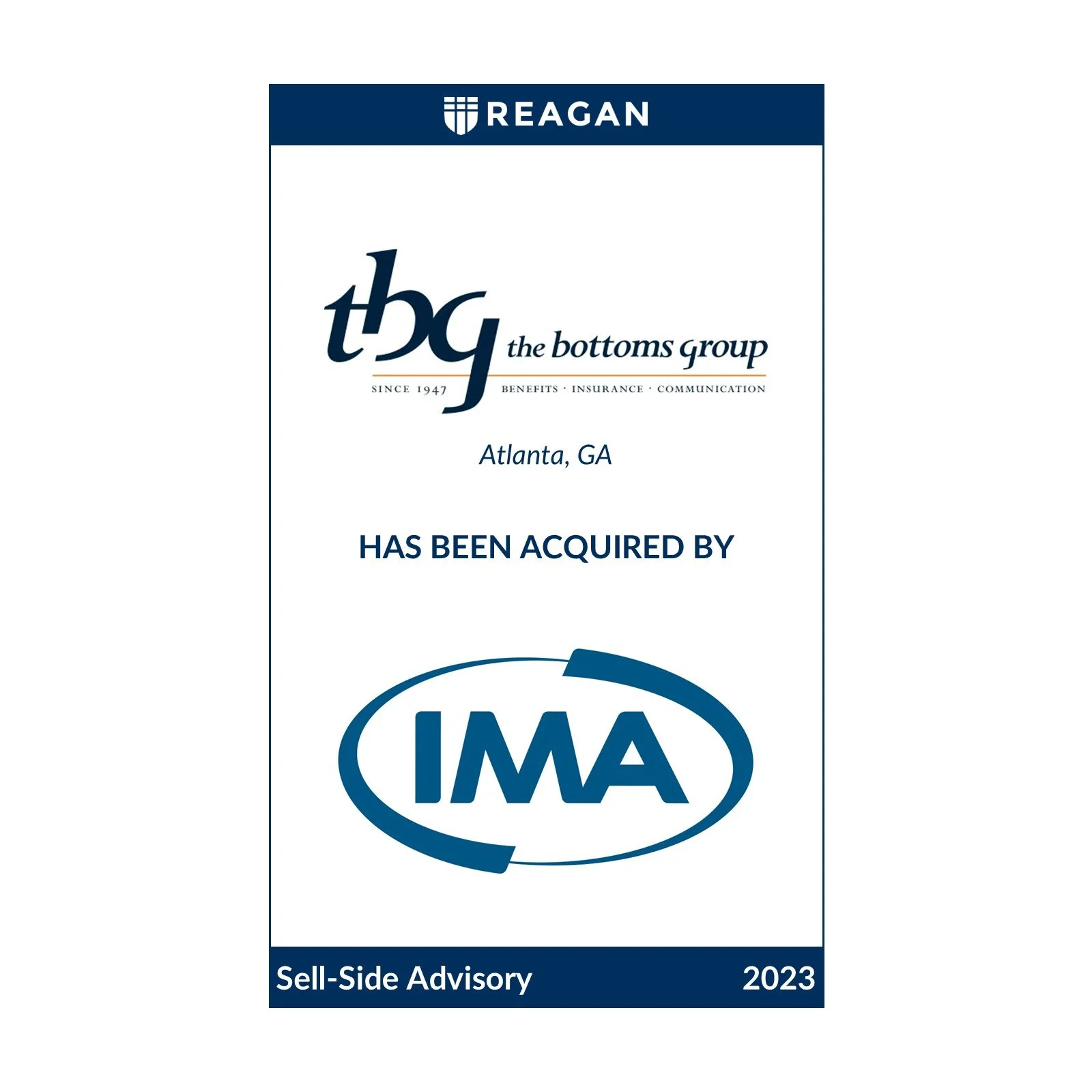 The Bottoms Group Has Been Acquired by IMA Financial Group