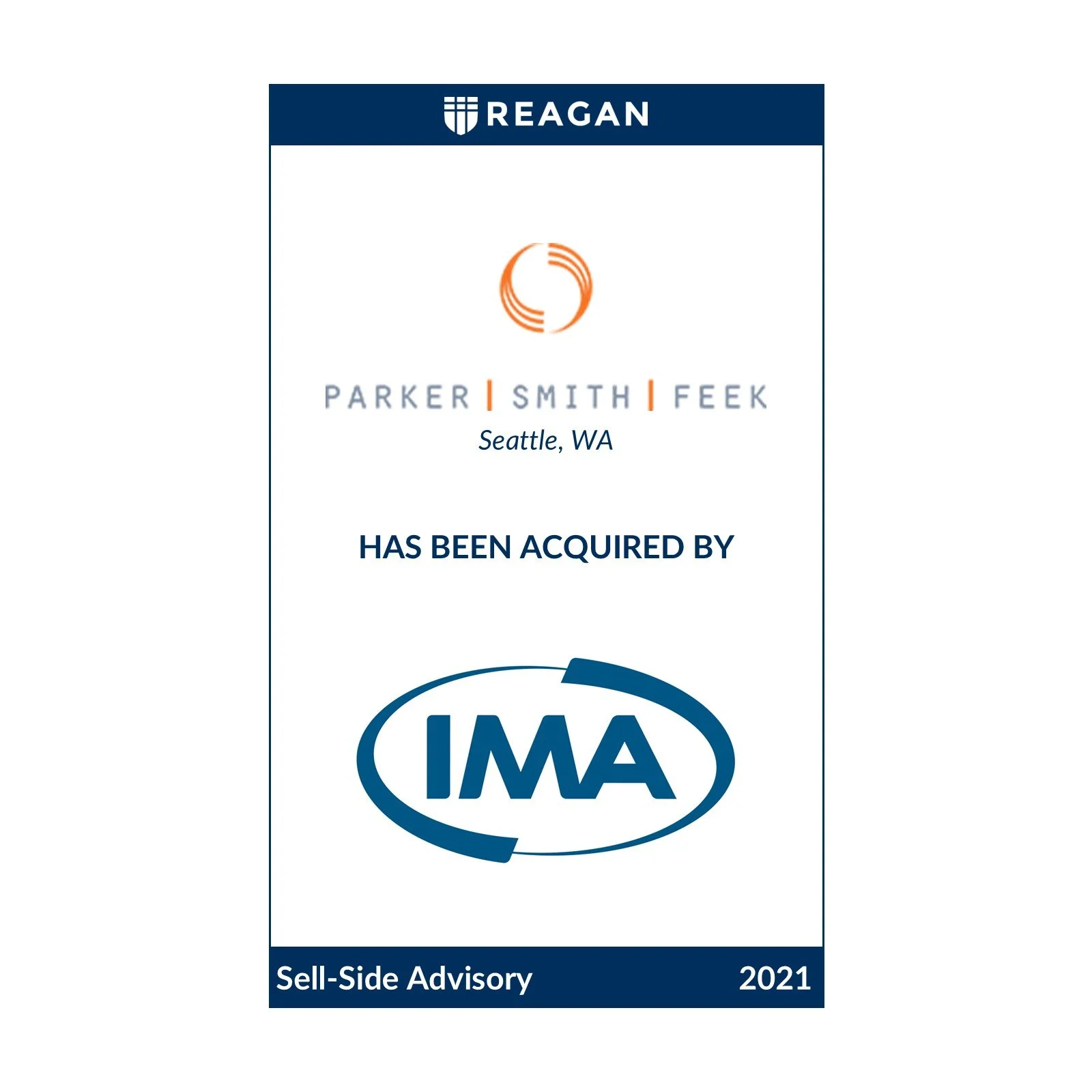 Parker, Smith &amp; Feek Has Been Acquired by IMA Financial Group
