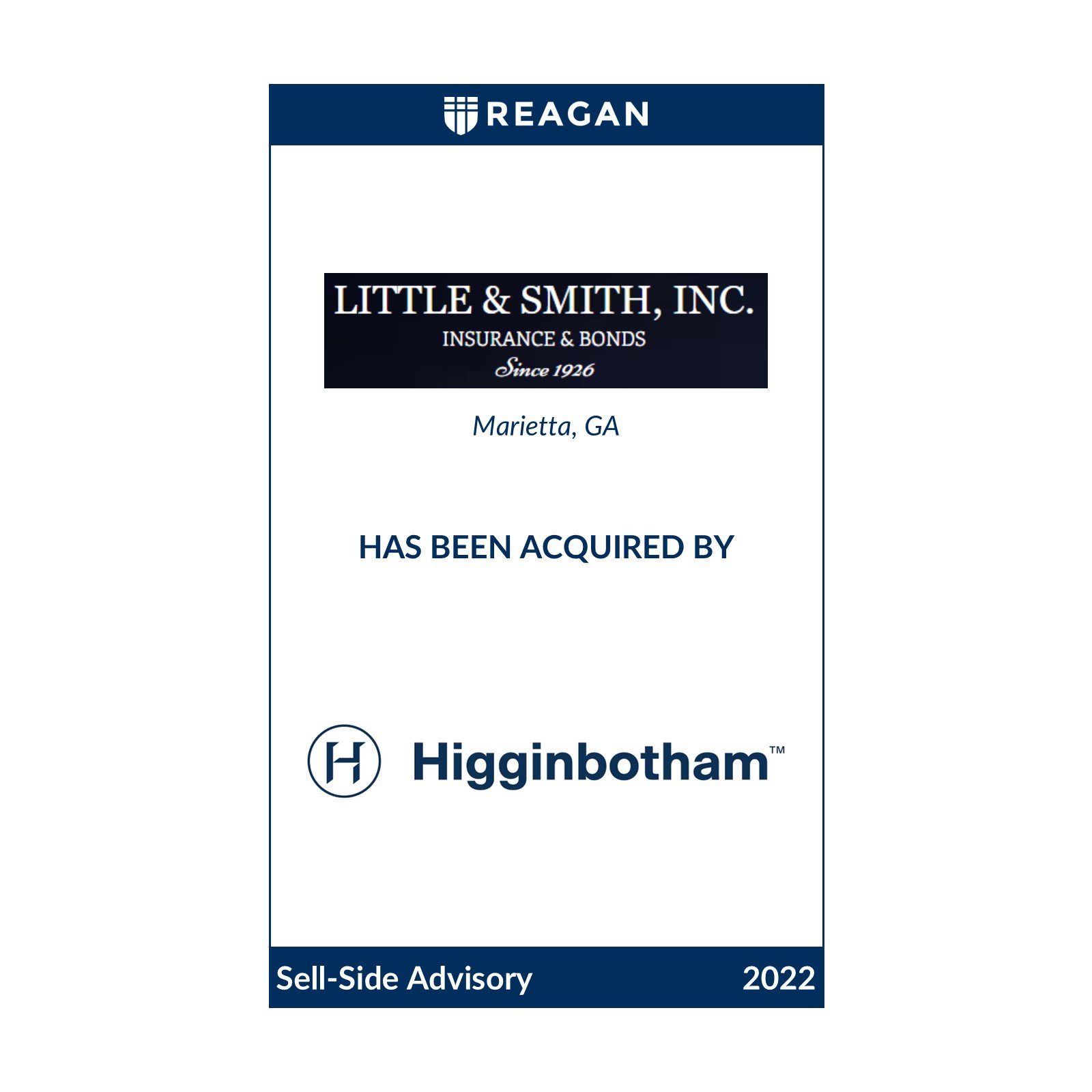 Little &amp; Smith Has Been Acquired by Higginbotham