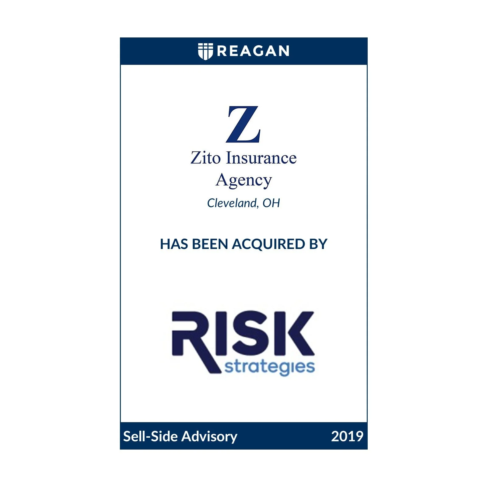 Zito Insurance Agency Has Been Acquired by Risk Strategies