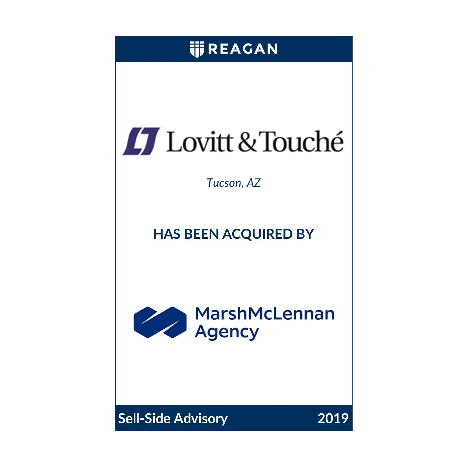 Lovitt &amp; Touché Has Been Acquired by Marsh McLennan Agency
