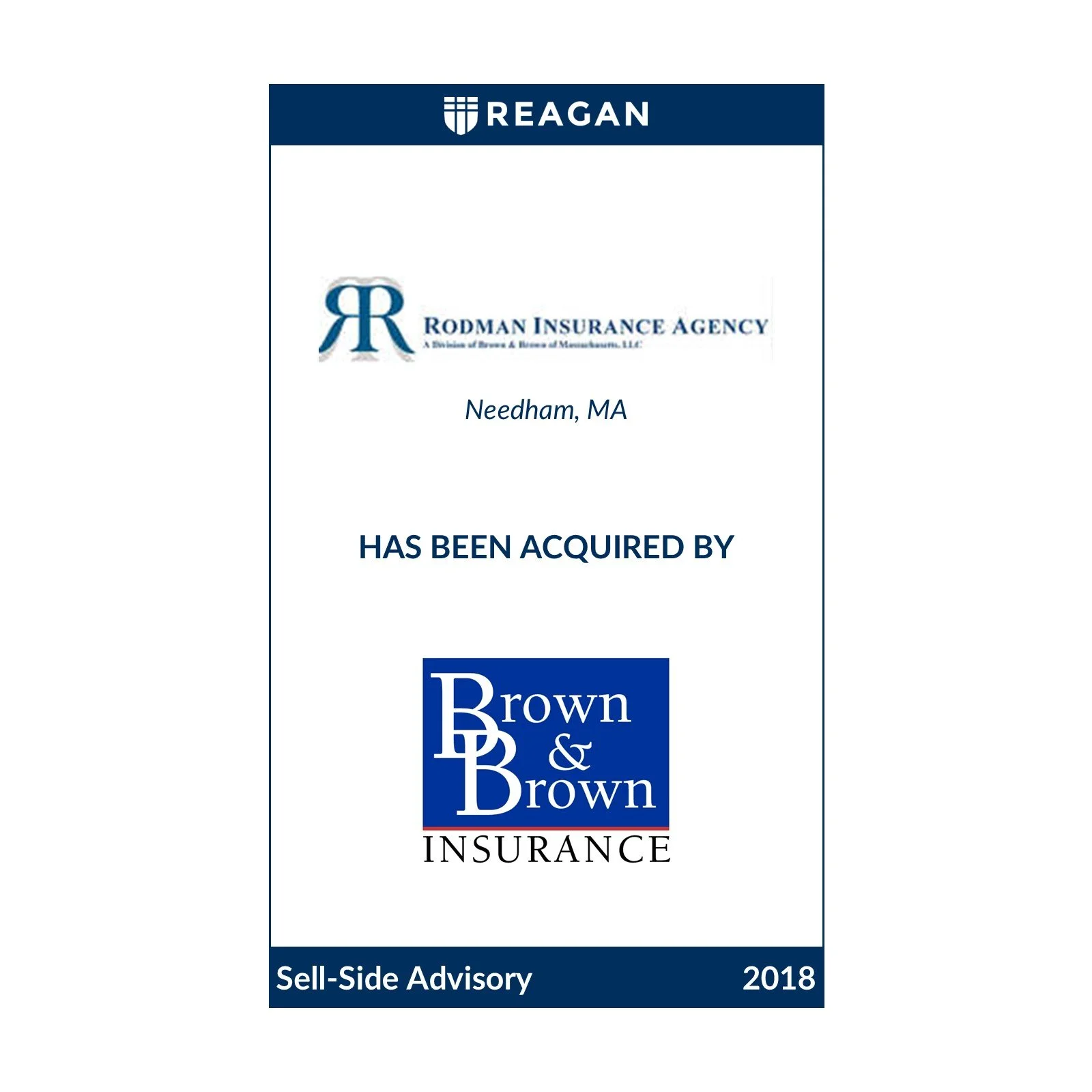 Rodman Insurance Agency Has Been Acquired by Brown &amp; Brown Insurance