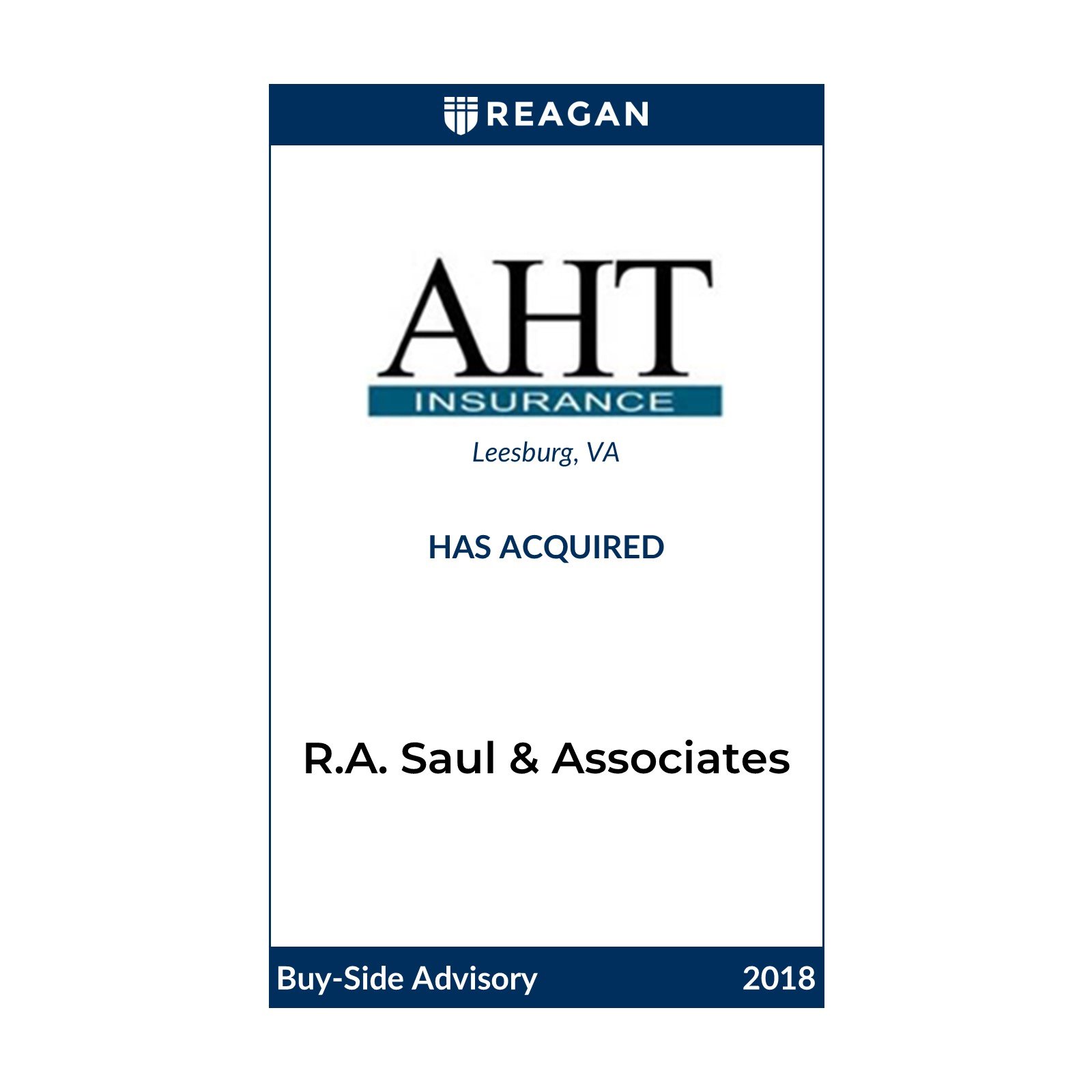 AHT Insurance Has Acquired R.A. Saul &amp; Associates