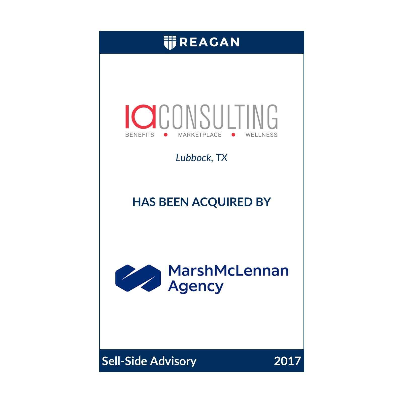 iaCONSULTING Has Been Acquired by Marsh McLennan Agency