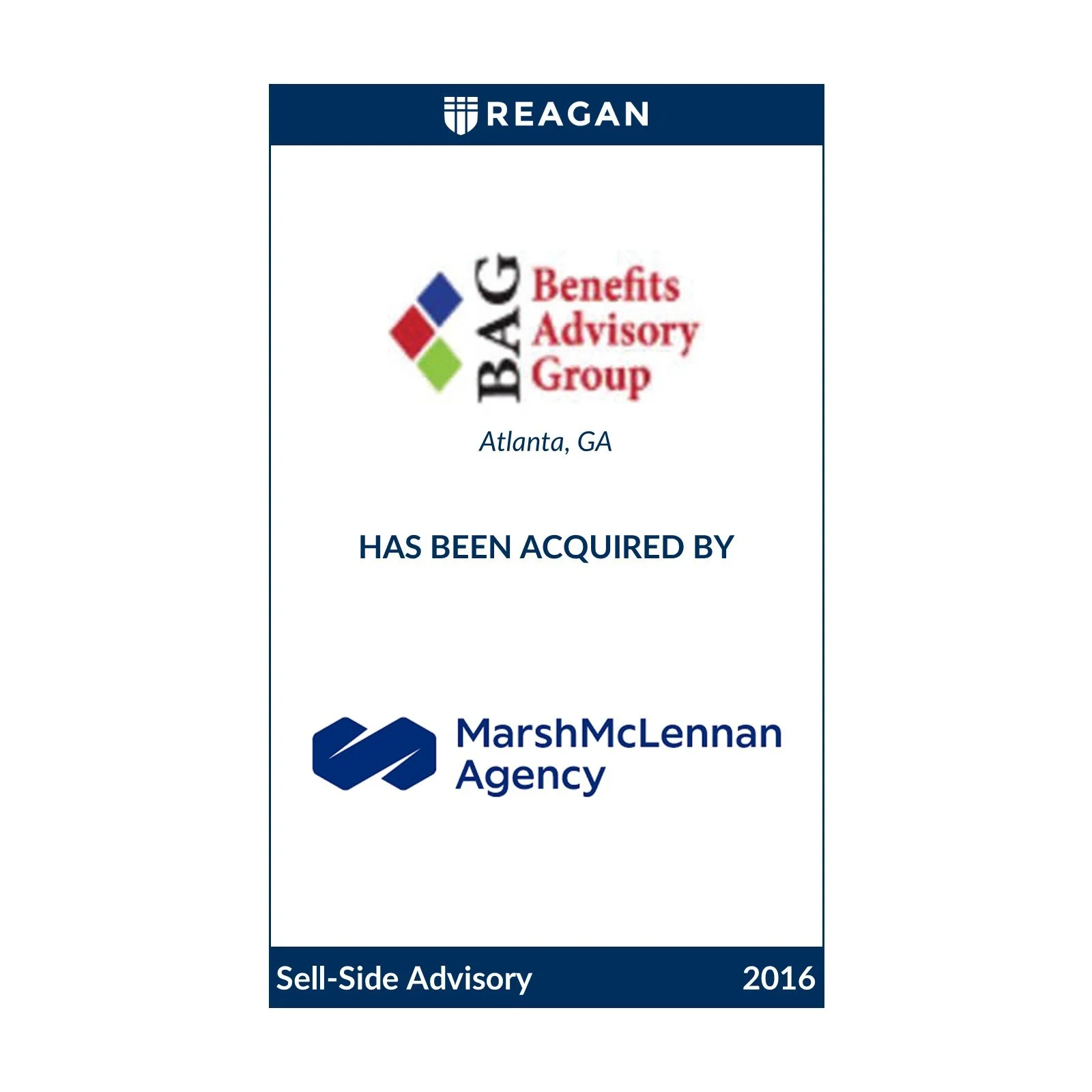 Benefits Advising Group Has Been Acquired by Marsh McLennan Agency