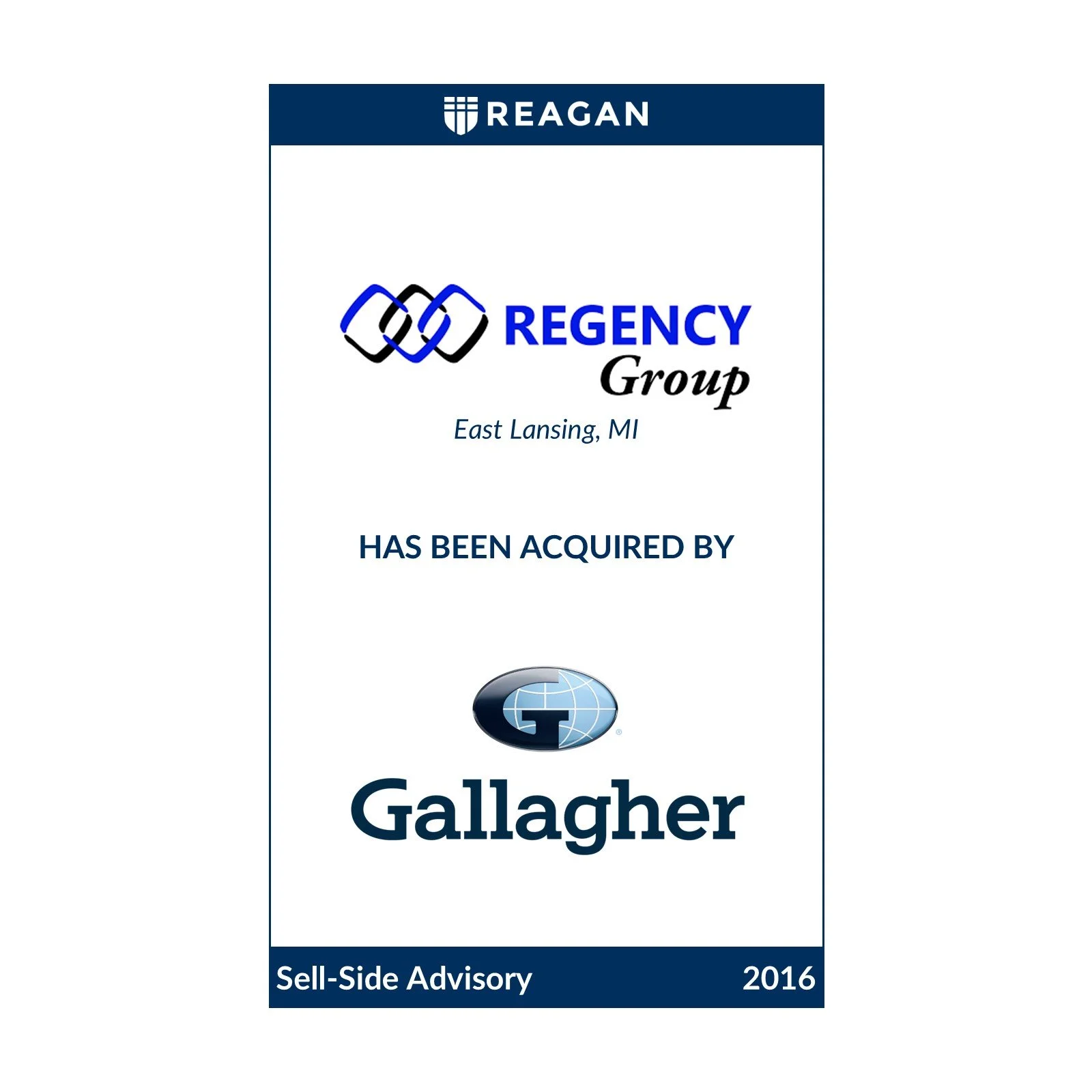Regency Group Has Been Acquired by Arthur J. Gallagher &amp; Co.