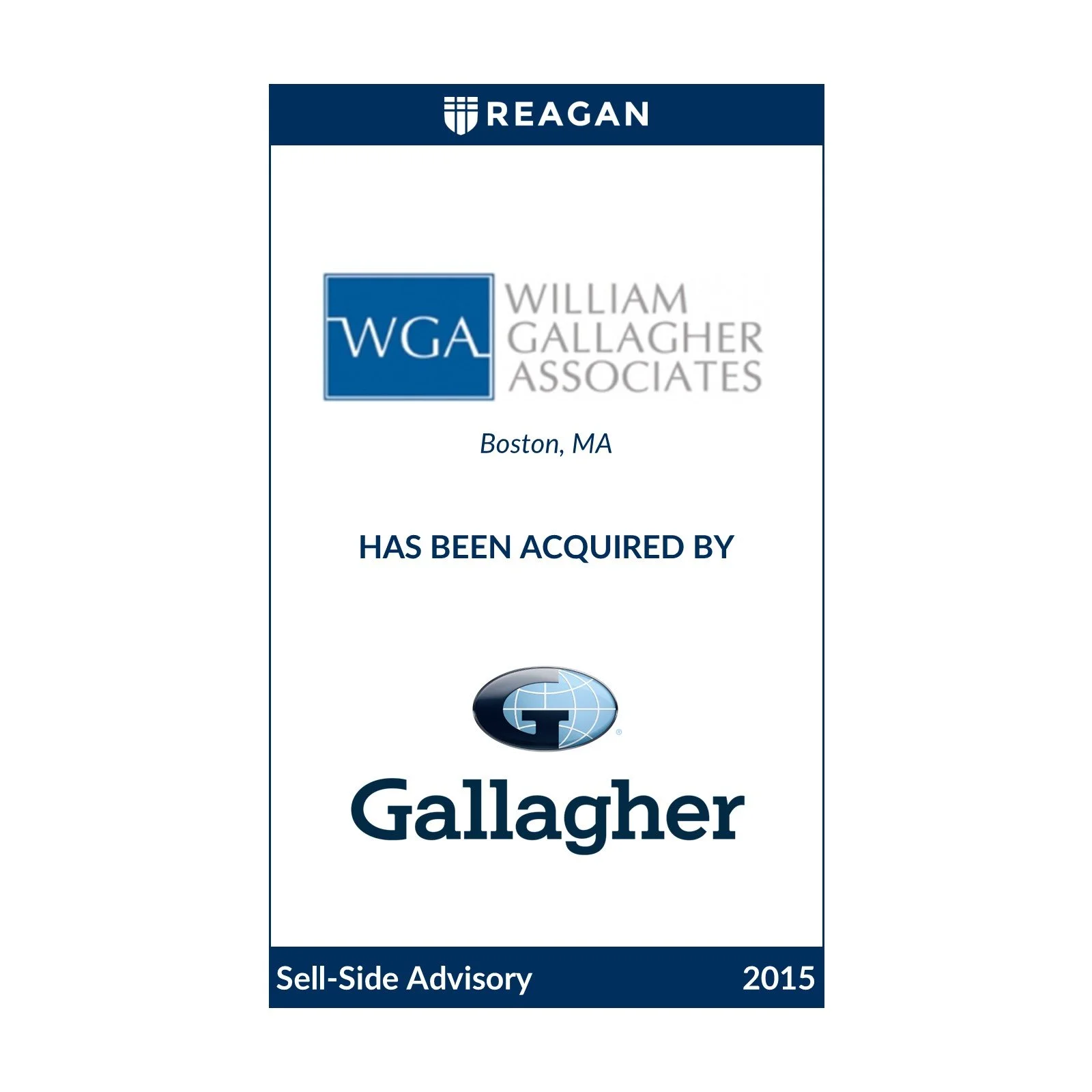 William Gallagher Associates Has Been Acquired by Arthur J. Gallagher &amp; Co.