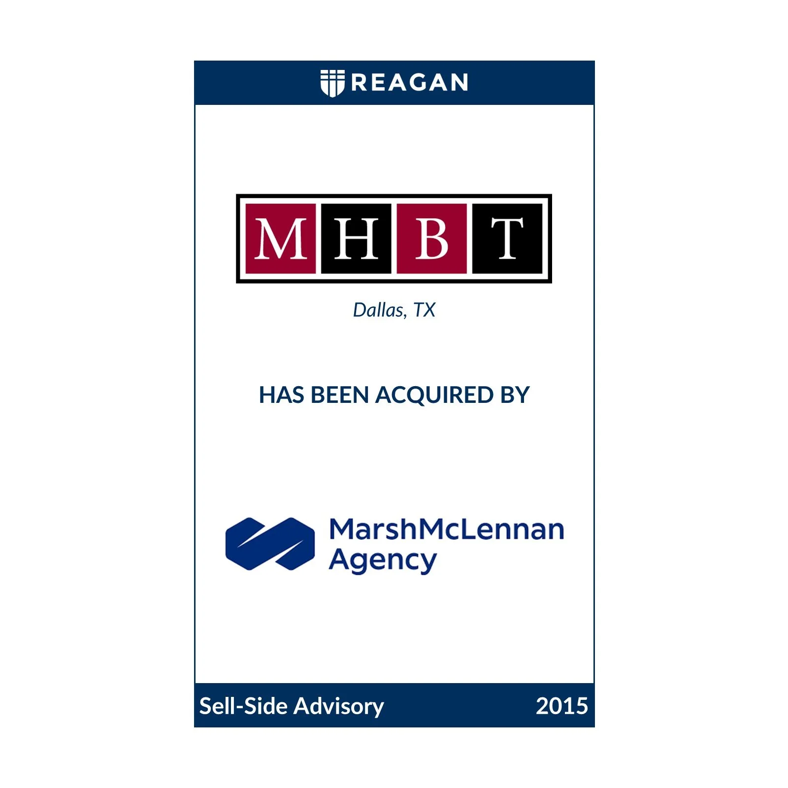 MHBT Inc. Has Been Acquired by Marsh McLennan Agency