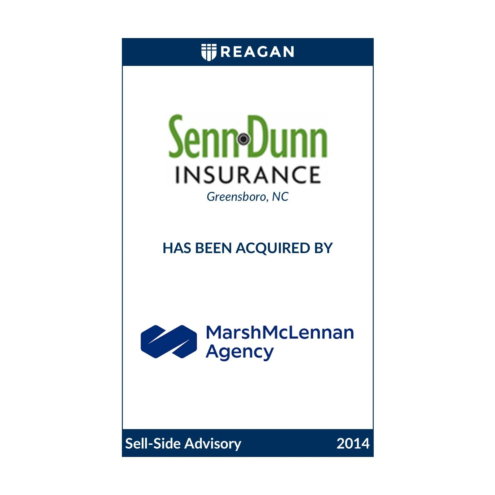 Senn Dunn Insurance Has Been Acquired by Marsh McLennan Agency