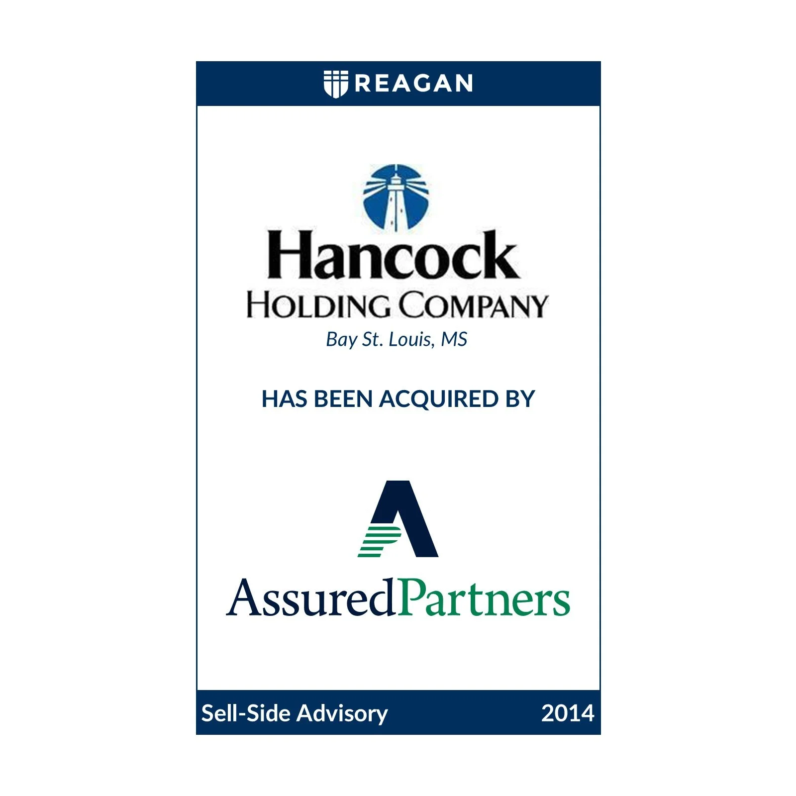 Hancock Holding Company Has Been Acquired by AssuredPartners