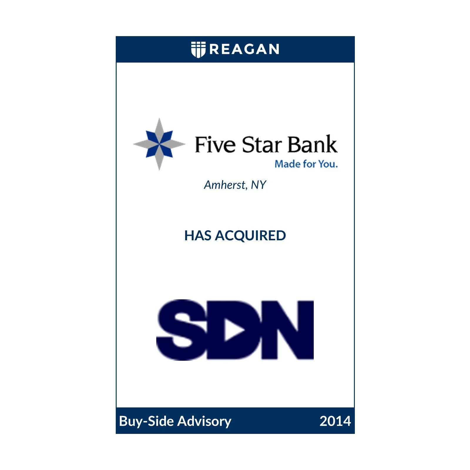Five Star Bank Has Acquired SDN Insurance