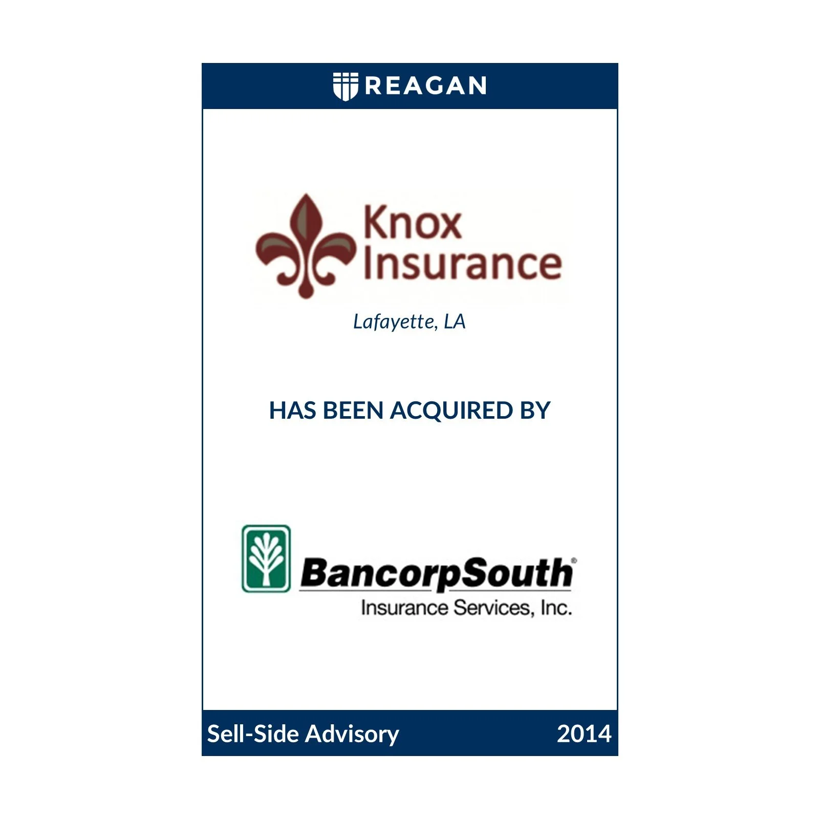Knox Insurance Group Has Been Acquired by BancorpSouth Insurance Services