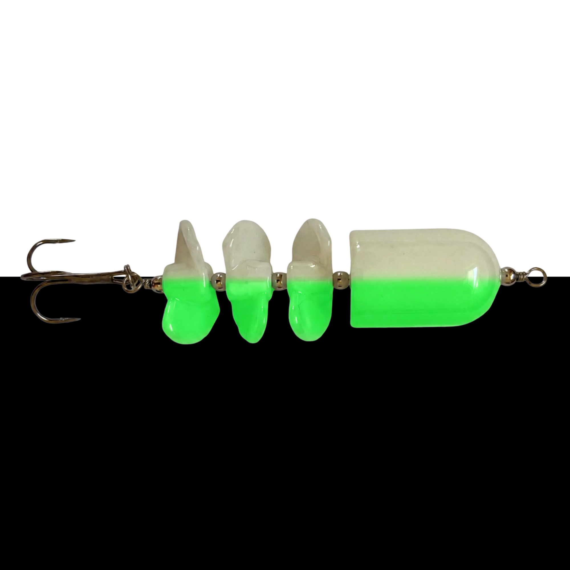 CATCHABUZZ -  WHITE / GLOW IN THE DARK