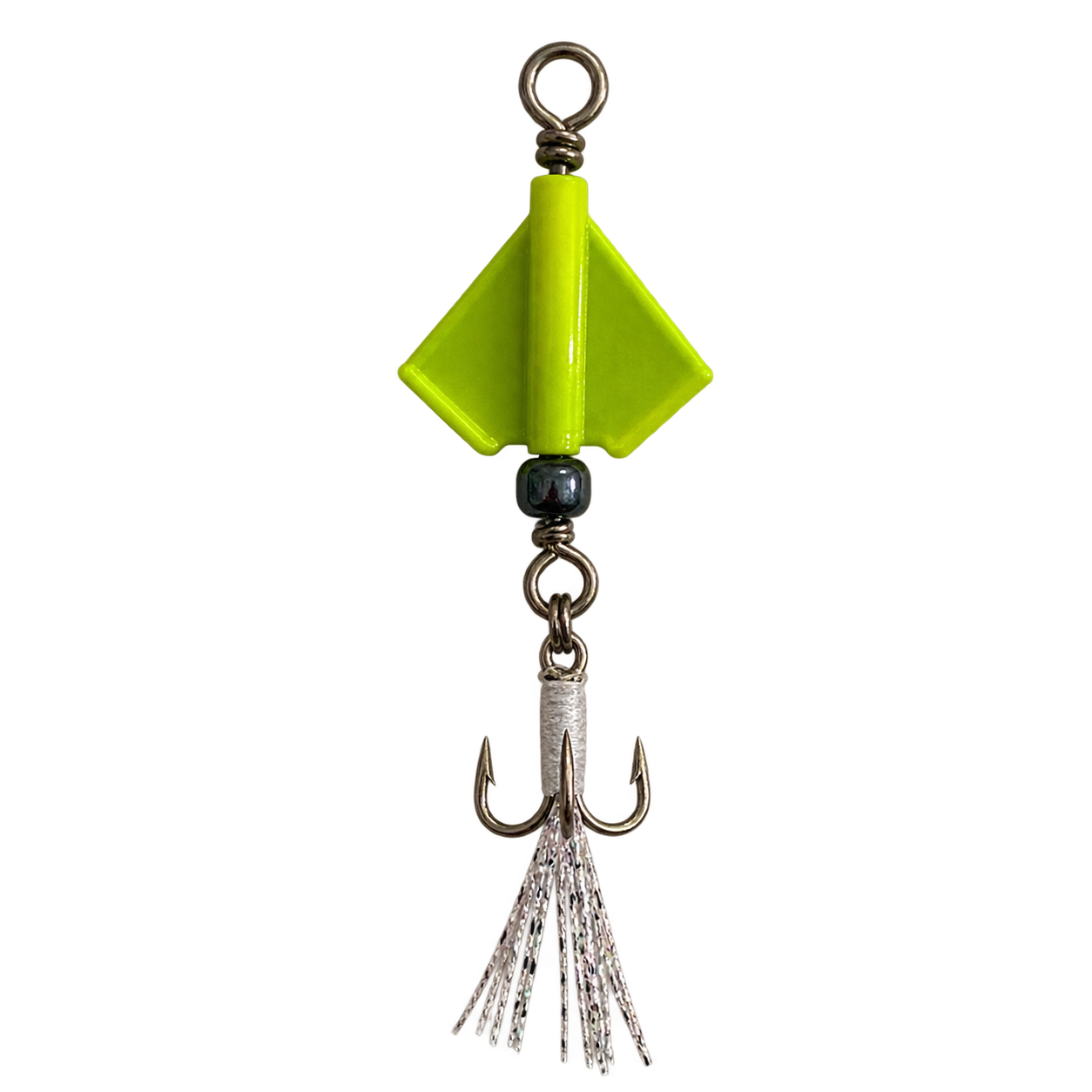 Neon Chartreuse Treble Hook Lure.png