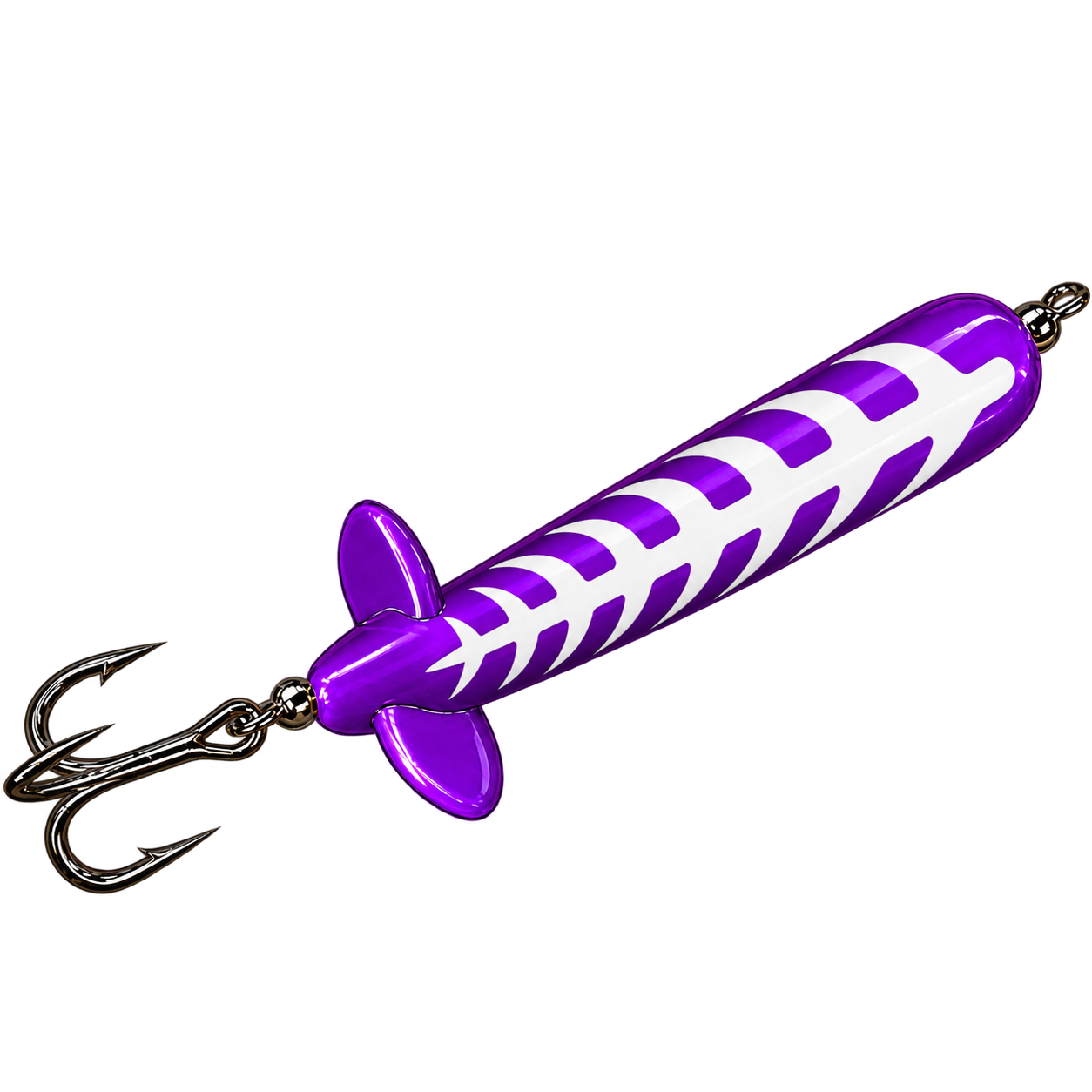 Glossy Purple Skeleton Fishing Lure.png