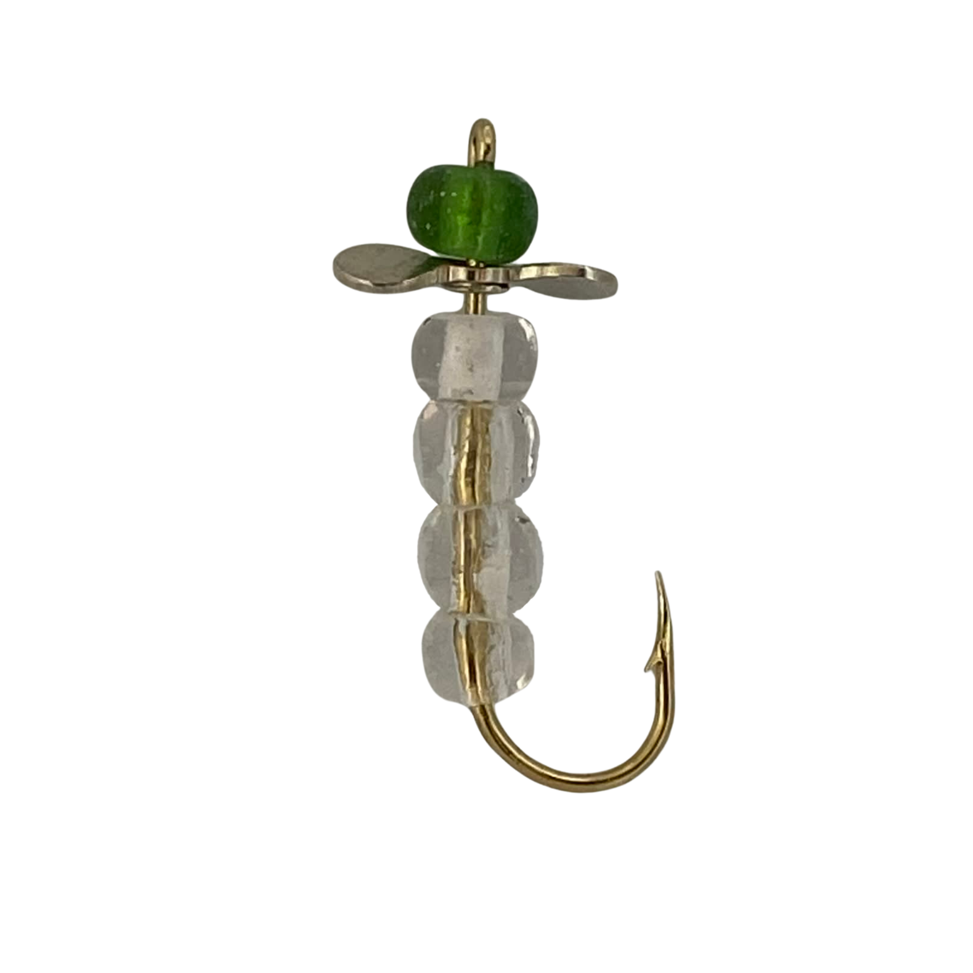 WREK'EMZ - CLEAR WITH GREEN TIP