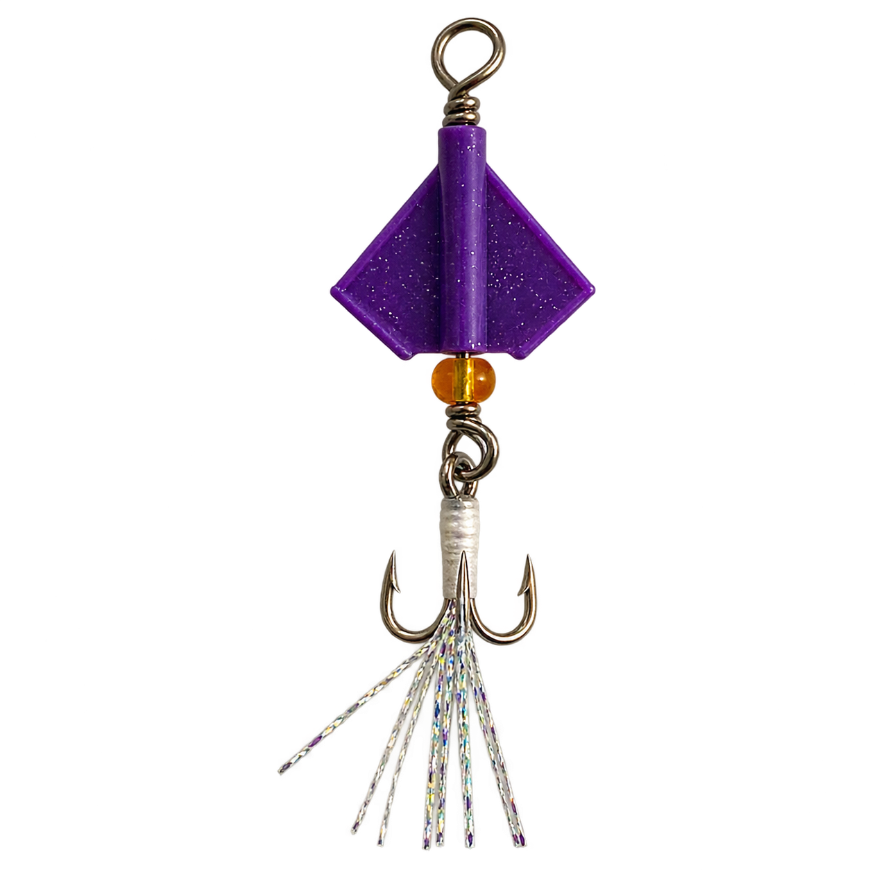 Purple Glitter Treble-Hook Fishing Lure.png