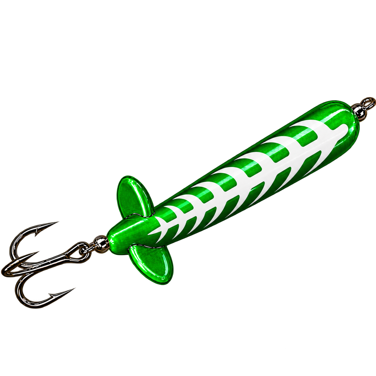 Emerald Fishbone Fishing Lure.png