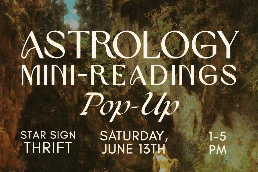 Pop-Up Readings @ Star Sign Thrift
