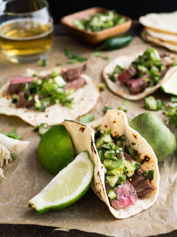 Custom menu prepared by private chef