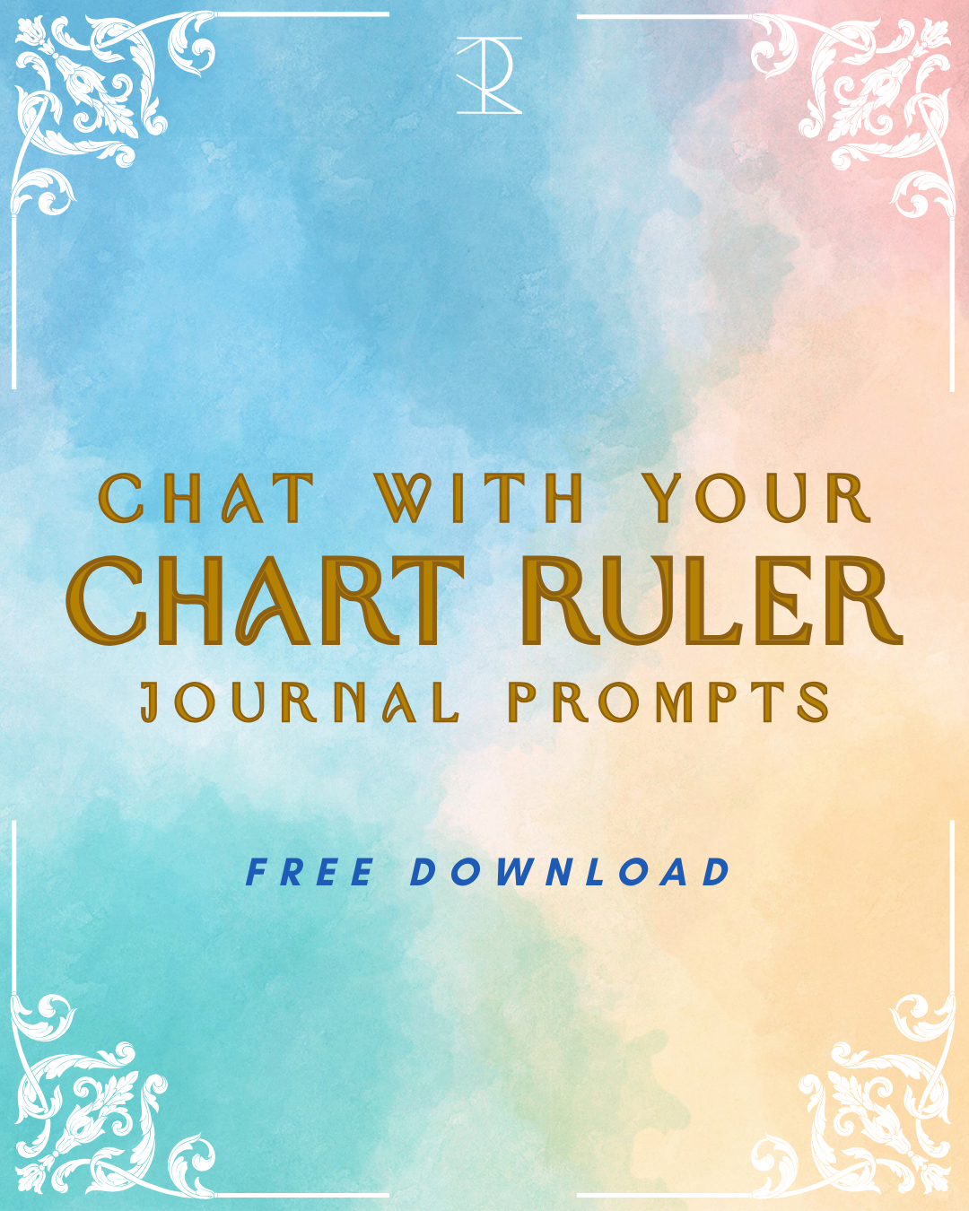 Chat With Your Chart Ruler Journal Prompts ~ Free PDF Download