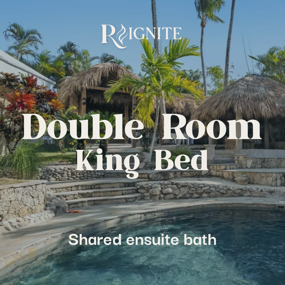 Double Room with Shared Bath - King Bed