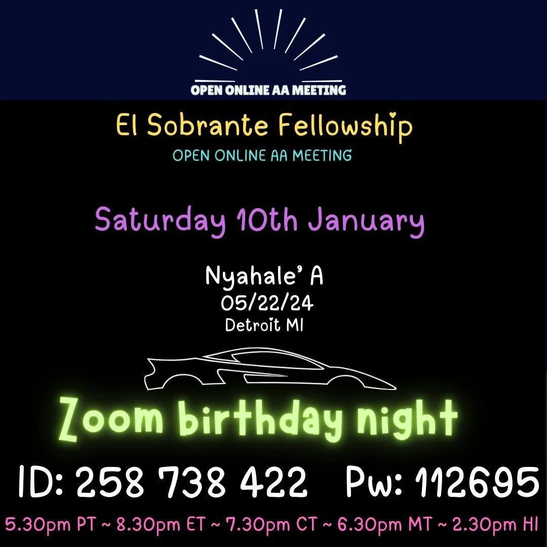 Zoom Birthday Night