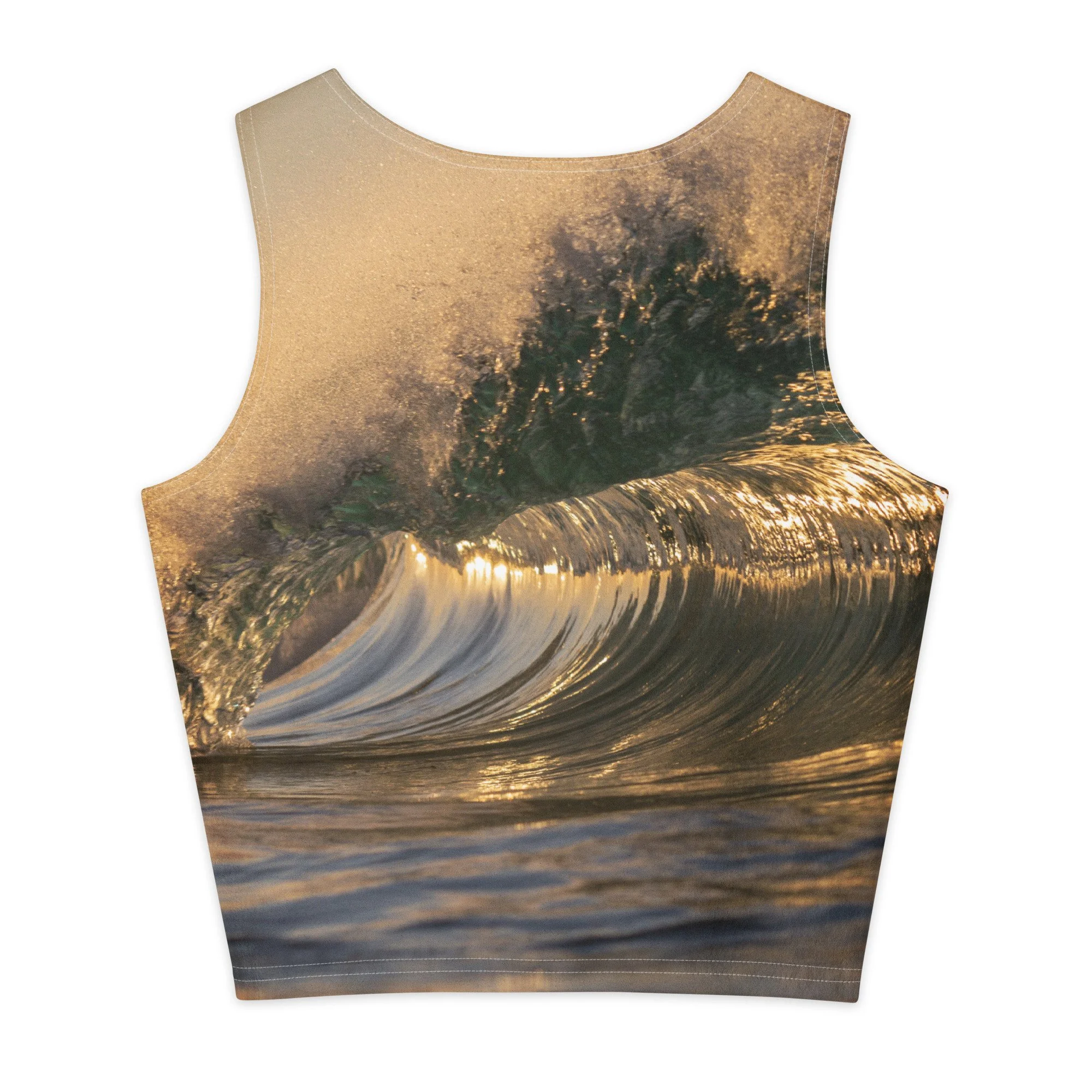 Just ADD Water Golden hour Cotton crop top