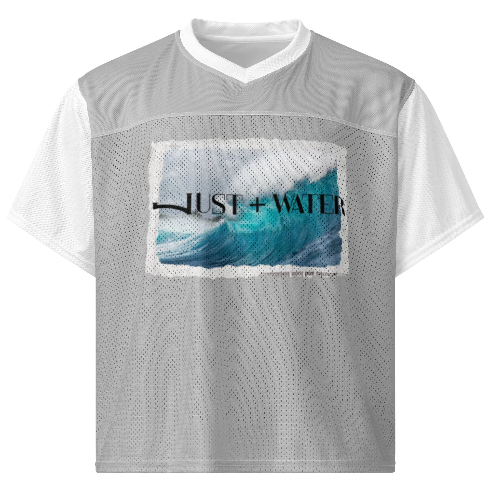 Just + Water Boxy football jersey