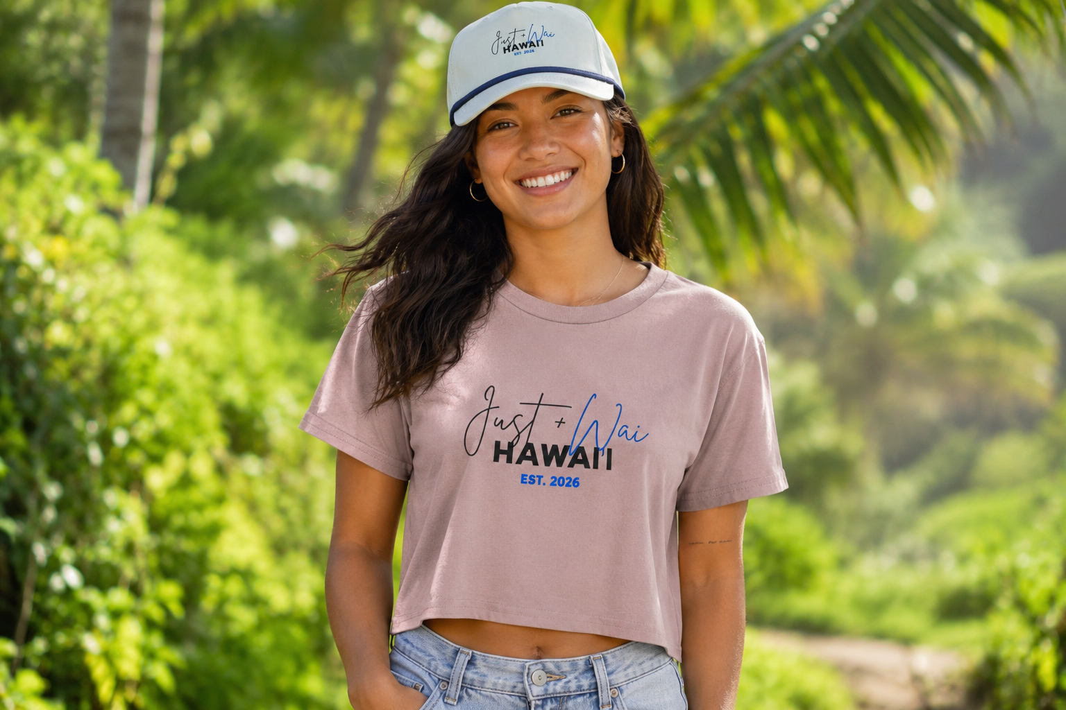Just + Wai Women’s crop top