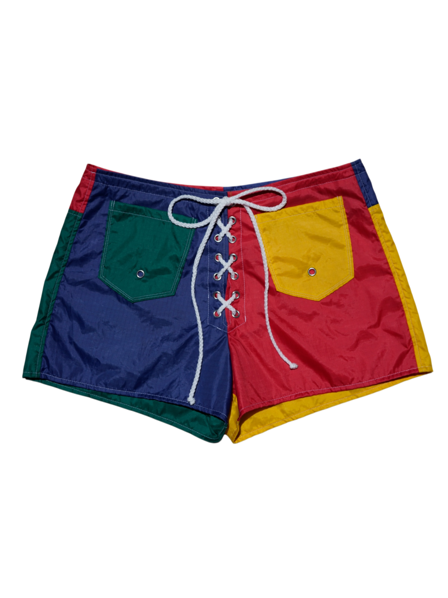 lace up shorts - parachute
