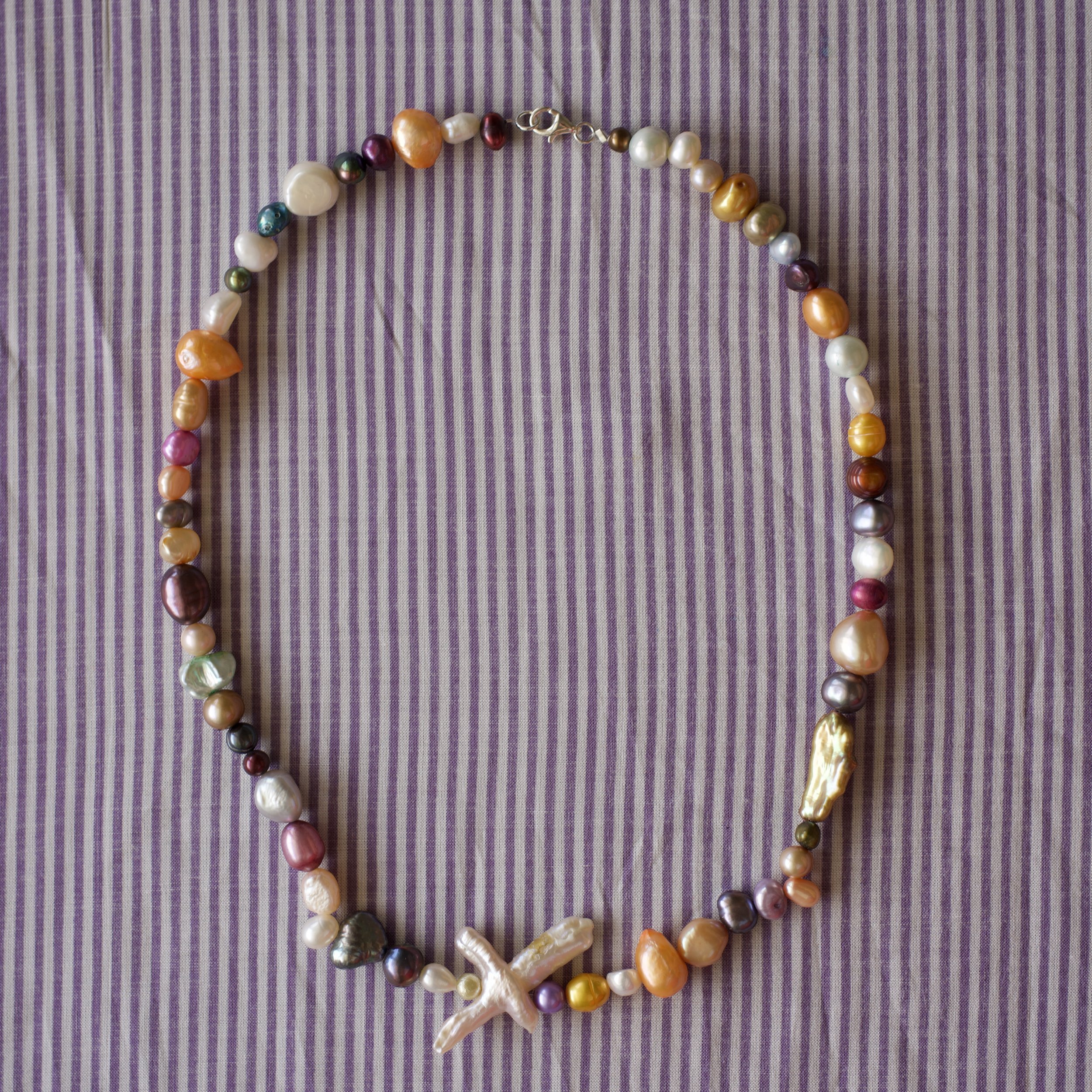 rainbow cross necklace