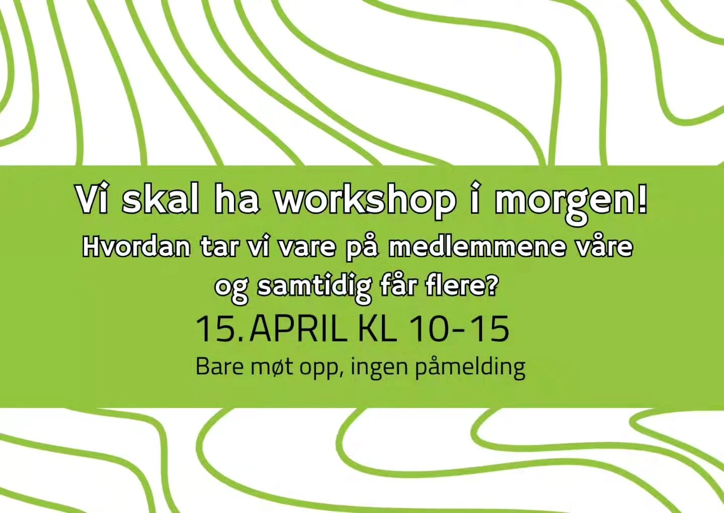 Har du tanker og meninger om hvordan huset v&aring;rt kan forbedre seg i driften v&aring;r? Det skal vi diskutere sammen i grupper under en workshop i morgen. Innspillene bruker vi til &aring; lage en handlingsplan for &aring; n&aring; strategi-m&ari