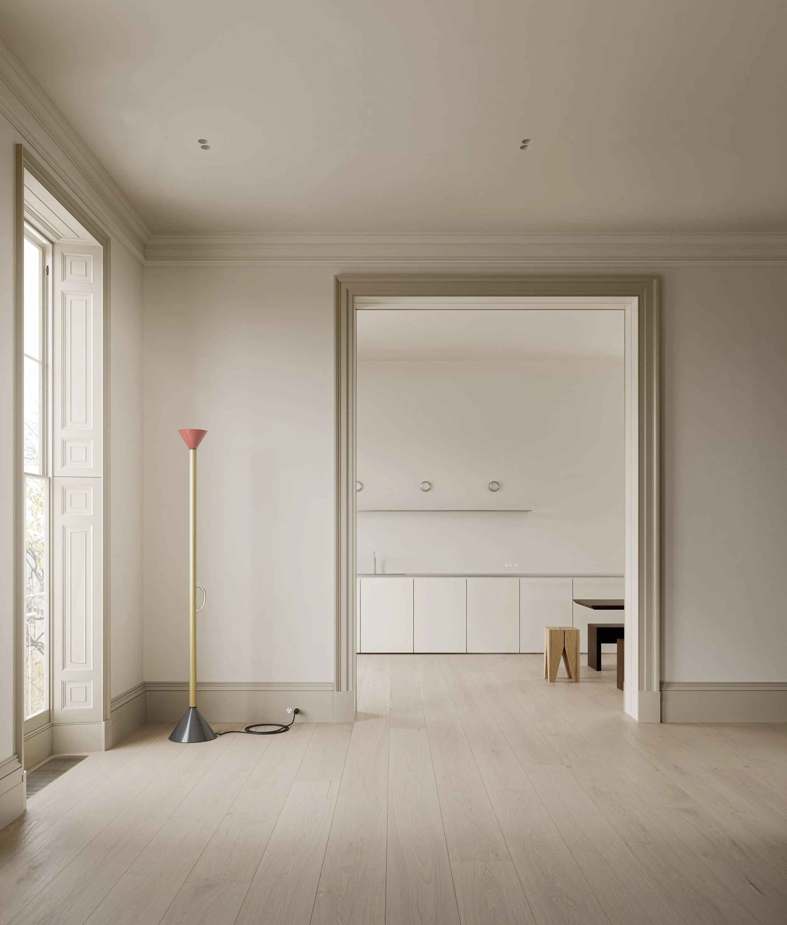 Residential architect London, Marylebone, Belgravia, Regents Park, grade 2 listed, Georgian, Interior design, refurbishment, City of Westminster, Camden, House Extension Architect London,Planning application, Listed building, Ettore Sottsass