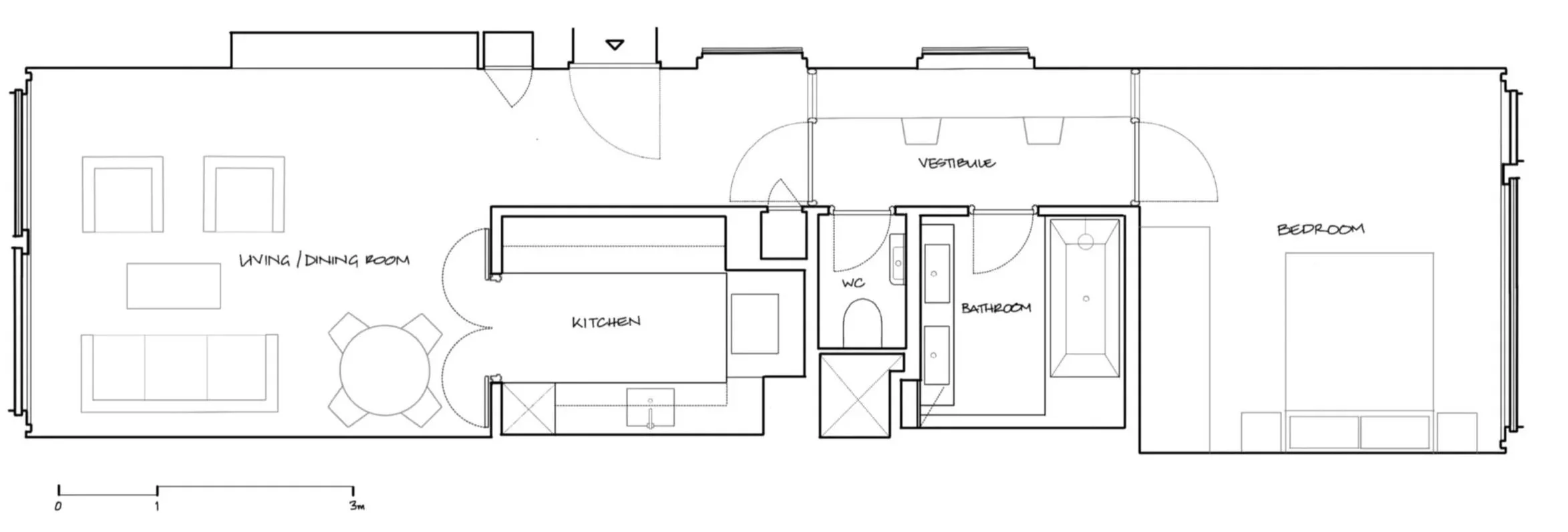 Barbican estate architect, refurbishment, Listed building, BSR architect, Refurbishment, City of London, Design & build, Thompson Brothers, Brutalist architects, interior design