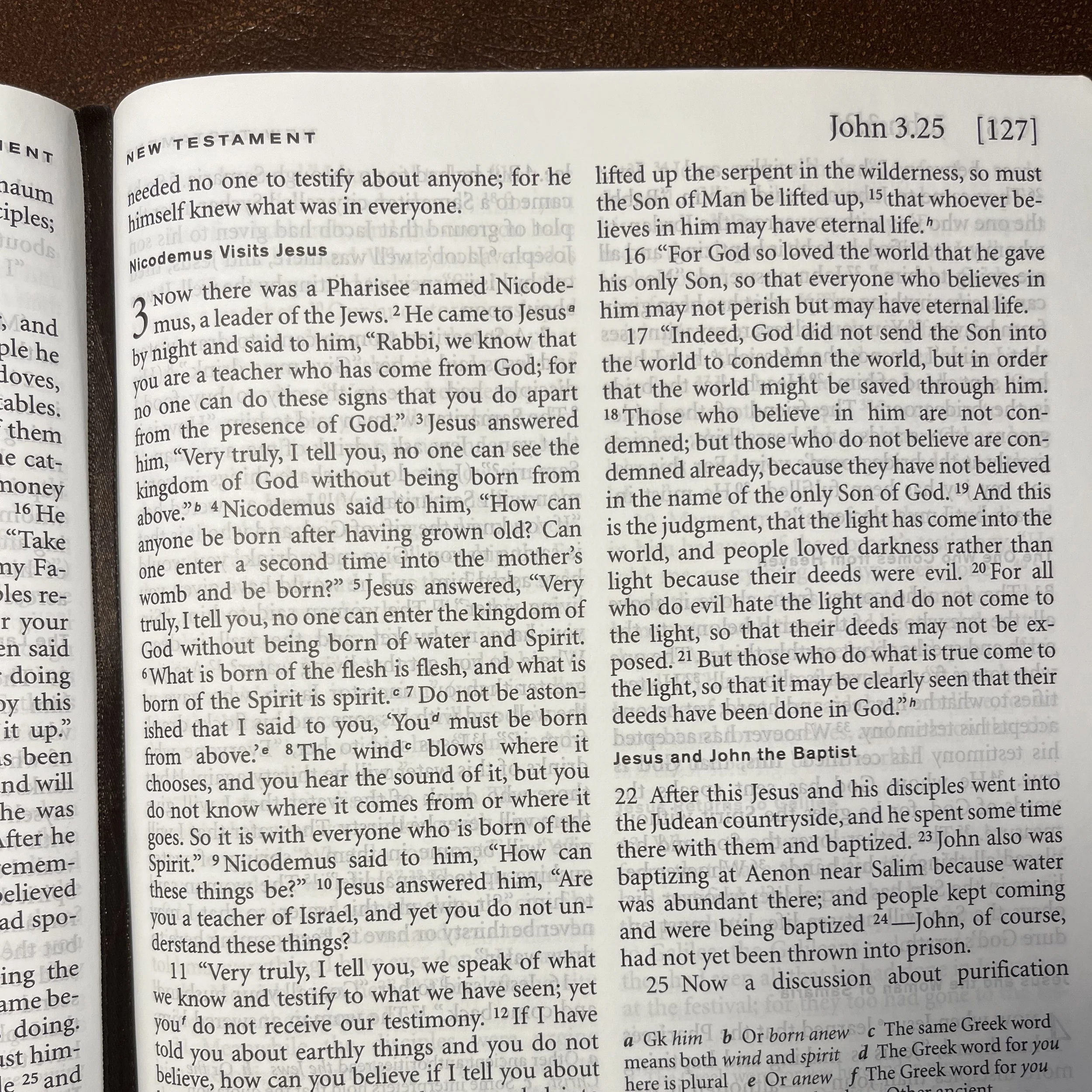 Sayings Of Jesus: “Born Again”