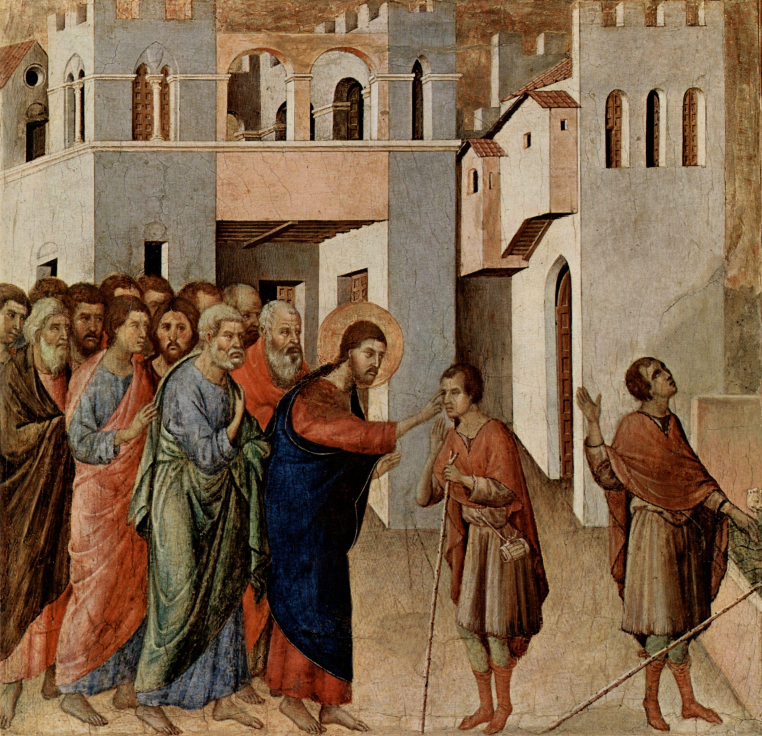 Sayings of Jesus: “Who sinned, this man or his parents?”