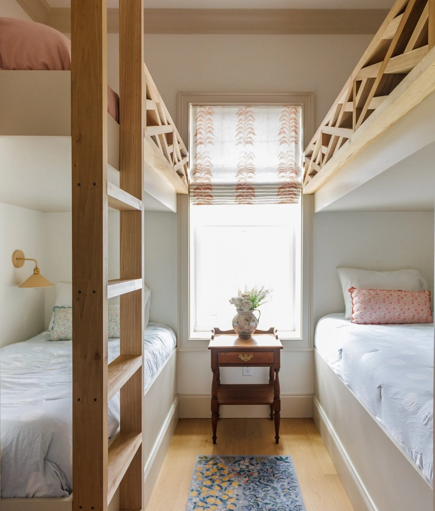 Custom Built-in bunks made for growing up together at Bay House.

Late night laughter, popcorn stuck between the sheets, movies playing long past bedtime&hellip;this is where cousin sleepovers turn into the memories they&rsquo;ll talk about for years